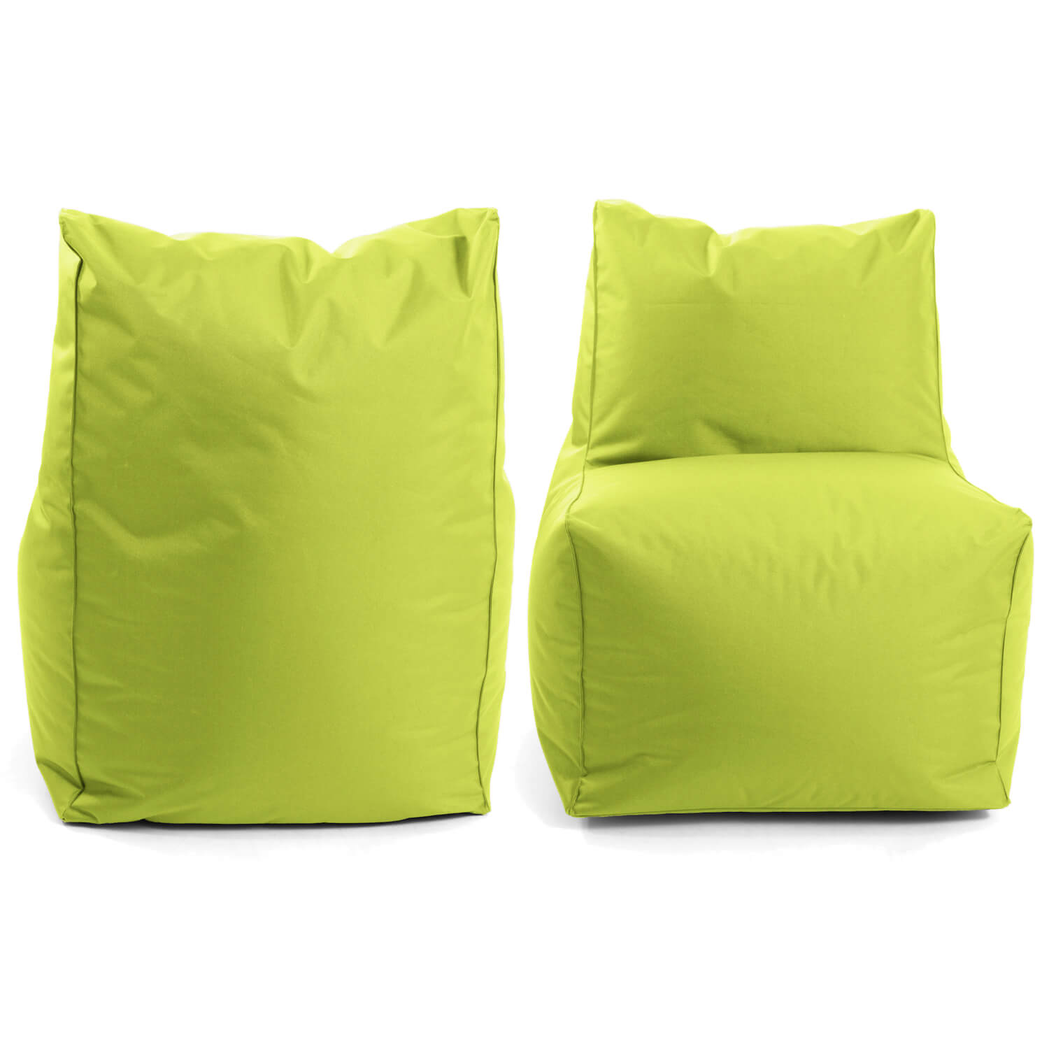 Sitzsack-Sessel Innovation 'Der Ruhepol' mit Hocker oder als Bean Bag