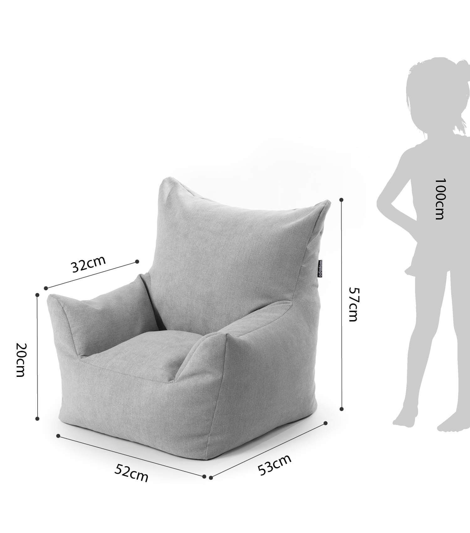 Kinder Sitzack Cord Kindersessel Lesesessel Bodenkissen Kindersitzsack