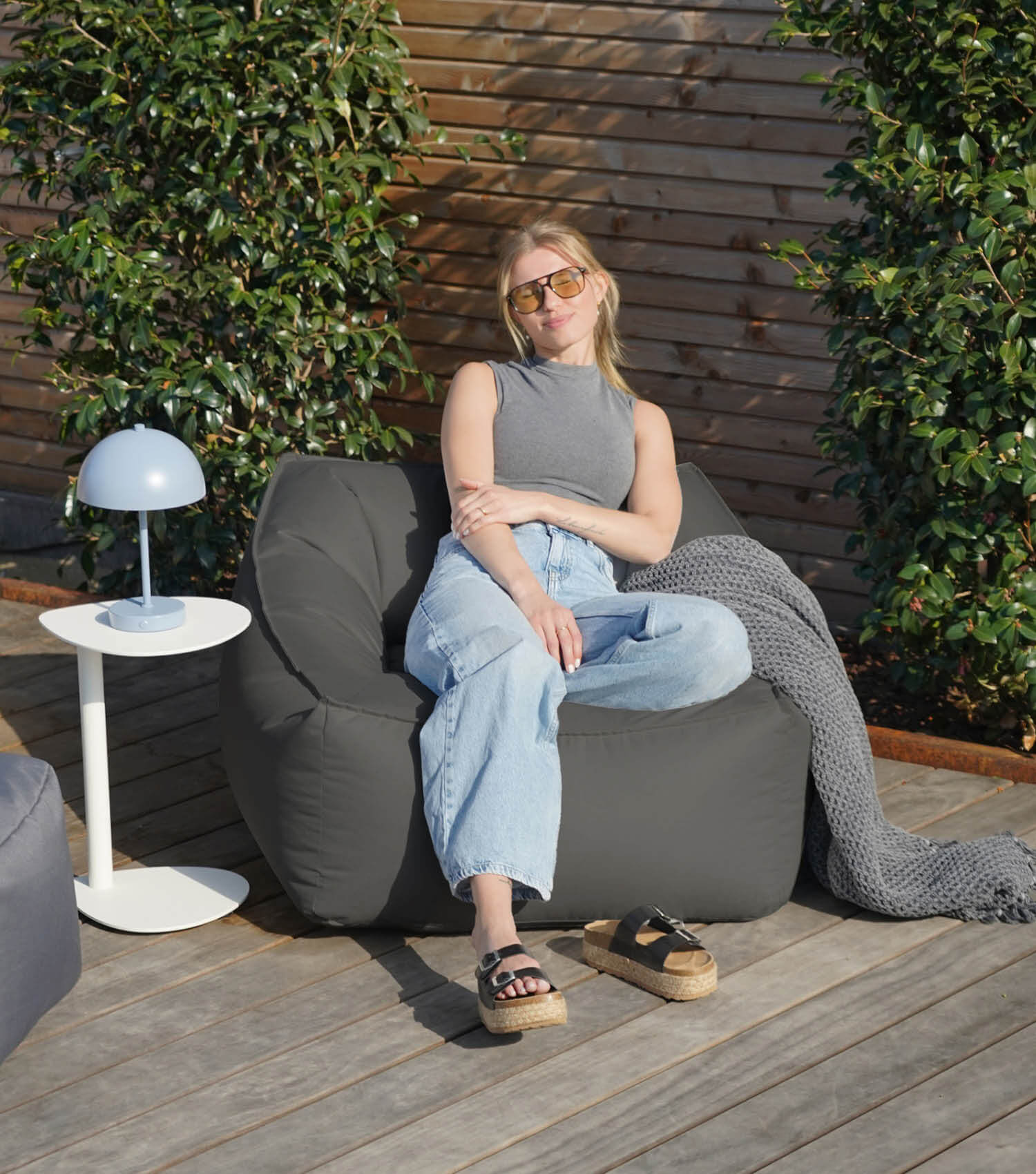 Sitzsack Bodenkissen Relaxliege Bean Bag Liege Sitzbag Sitzkissen