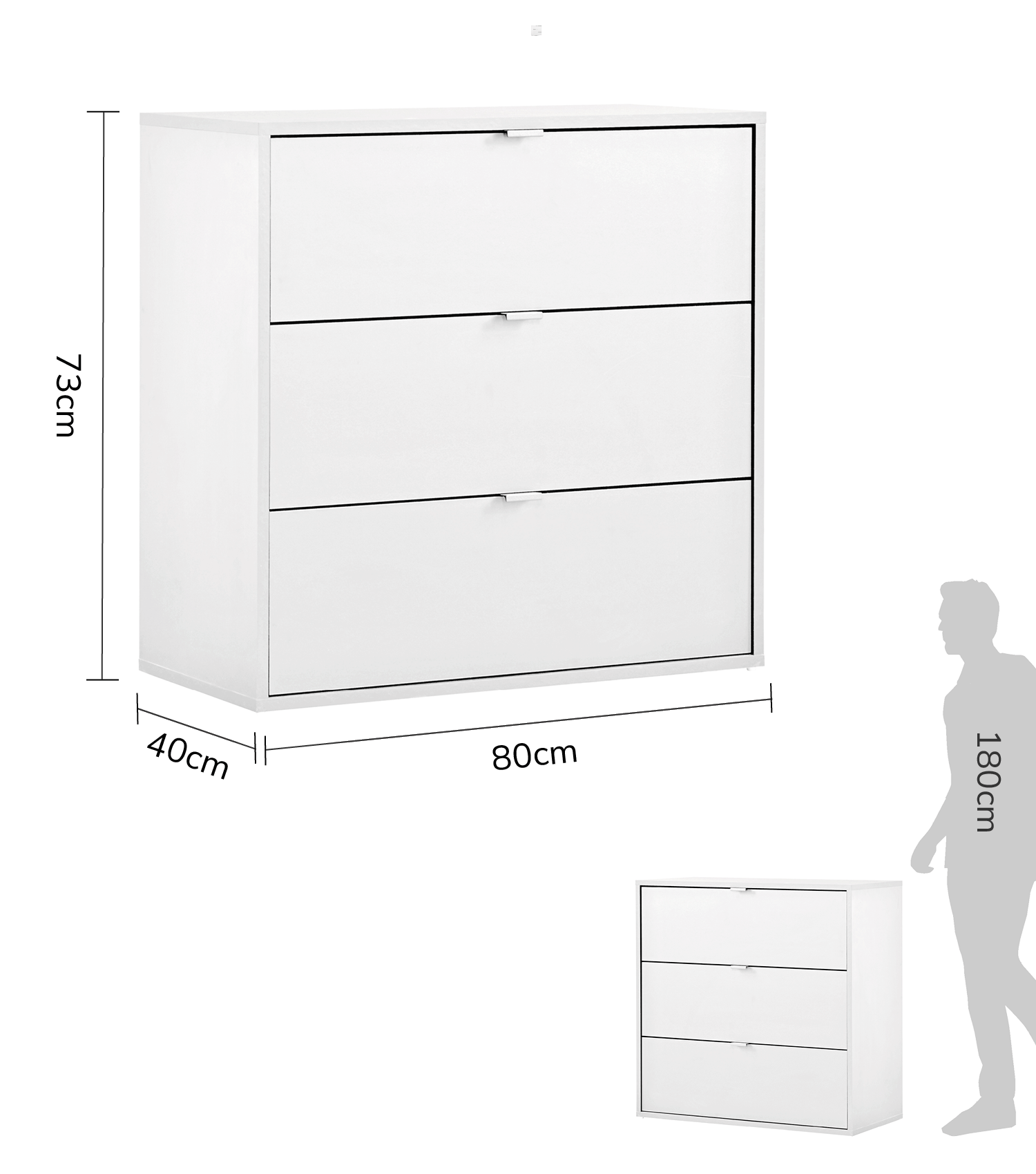 Kommode Schubladenkommode Sideboard Anrichte Nachttisch Highboard