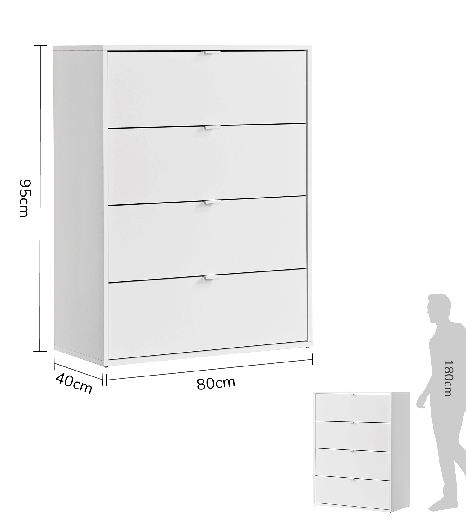 Kommode Schubladenkommode Sideboard Anrichte Nachttisch Highboard