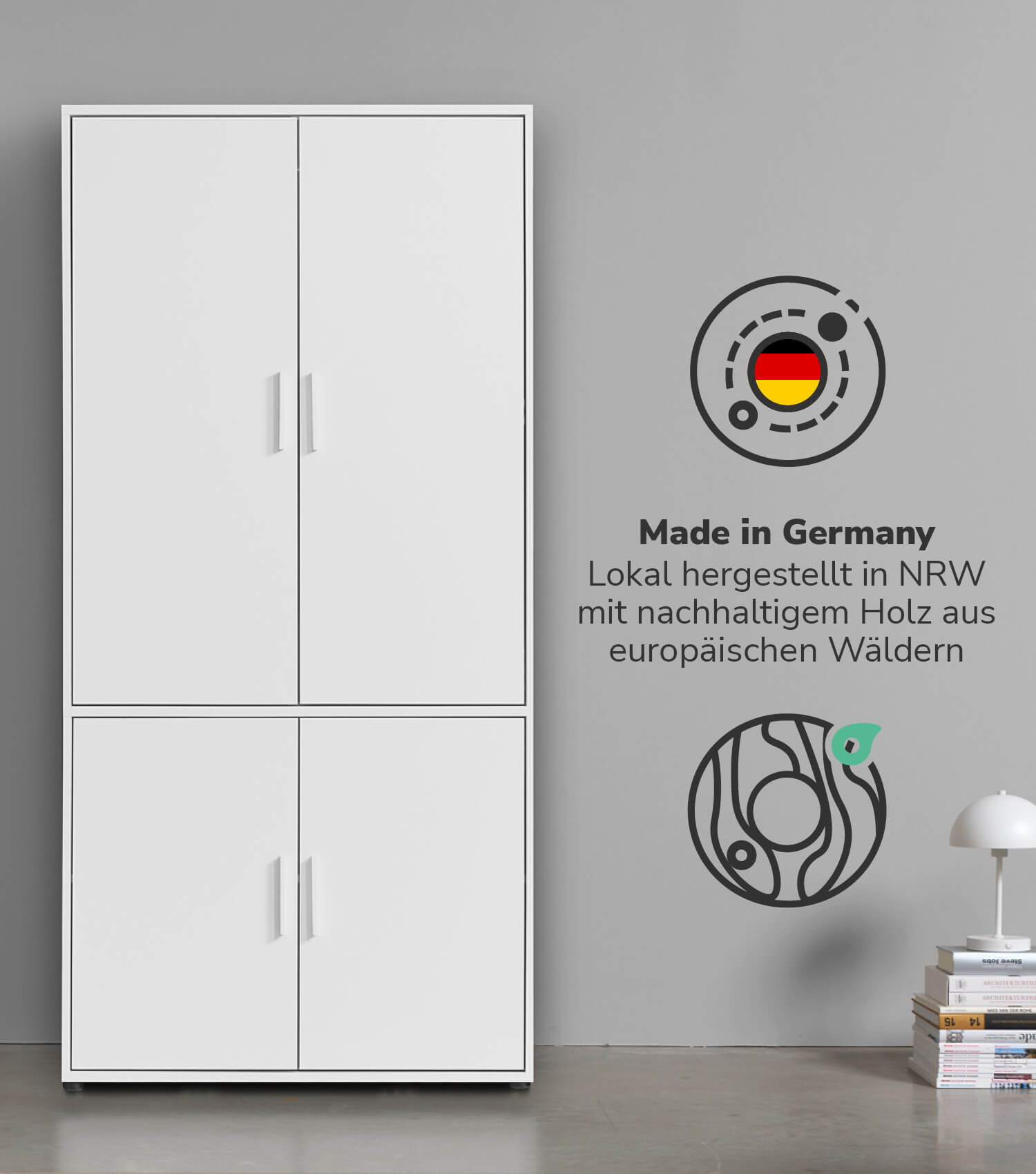 Kleiderschrank Garderobenschrank Schlafzimmerschrank Flurschrank