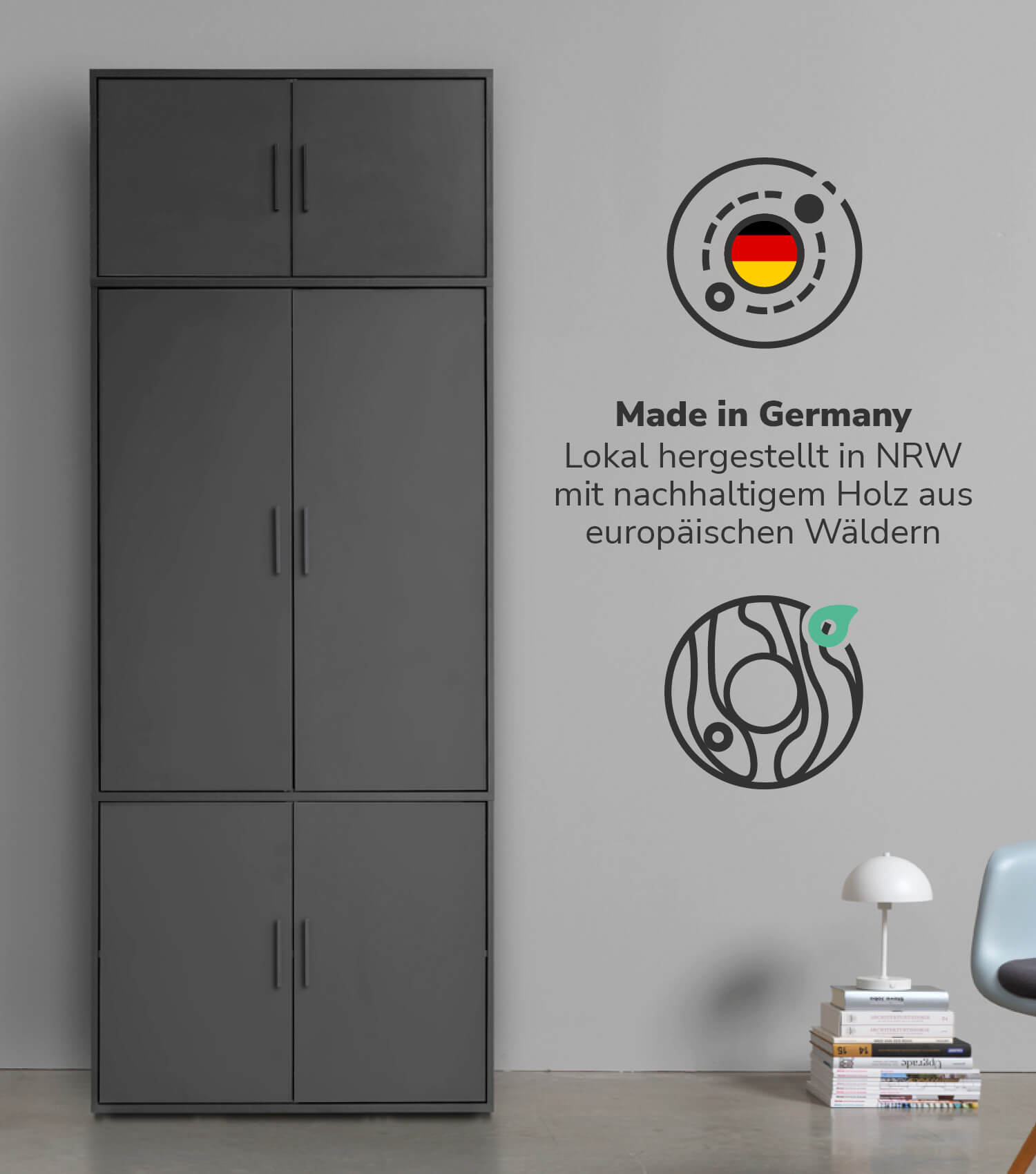 Kleiderschrank Garderobenschrank Schlafzimmerschrank Schrank