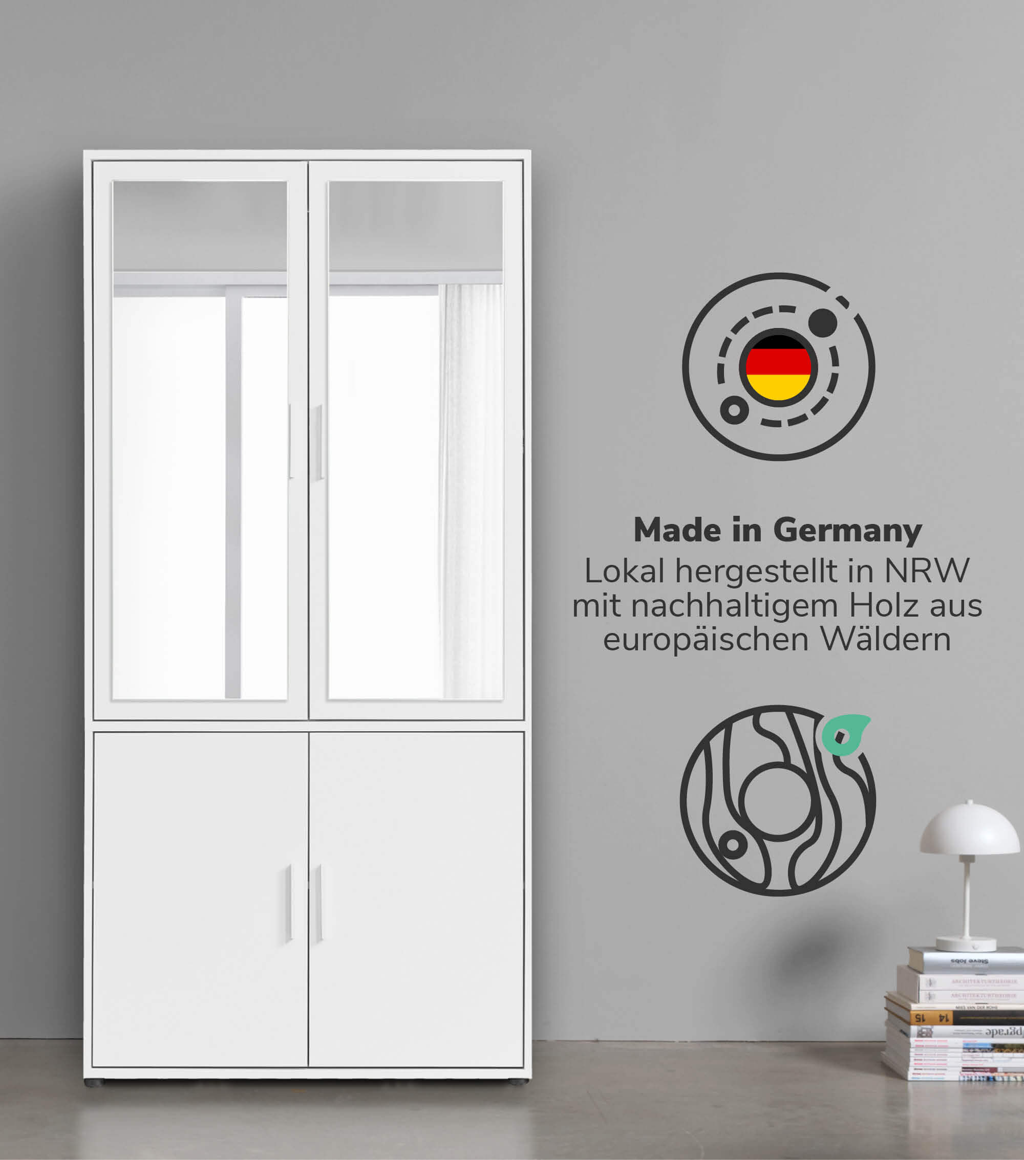 Kleiderschrank Garderobenschrank Schlafzimmerschrank Flurschrank