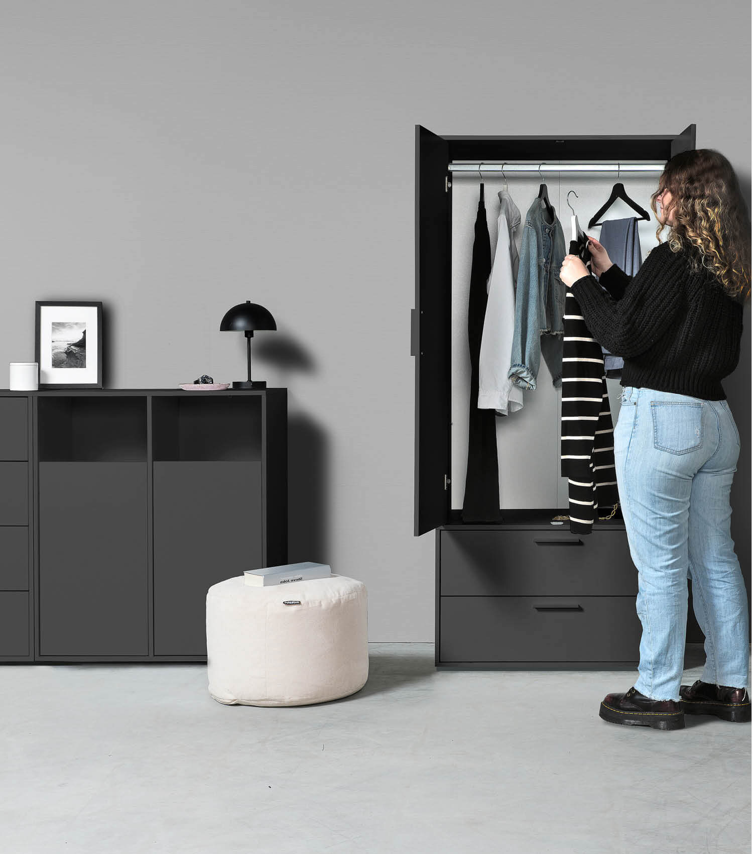Kleiderschrank Kinderkleiderschrank Garderobenschrank Schlafzimmerschrank