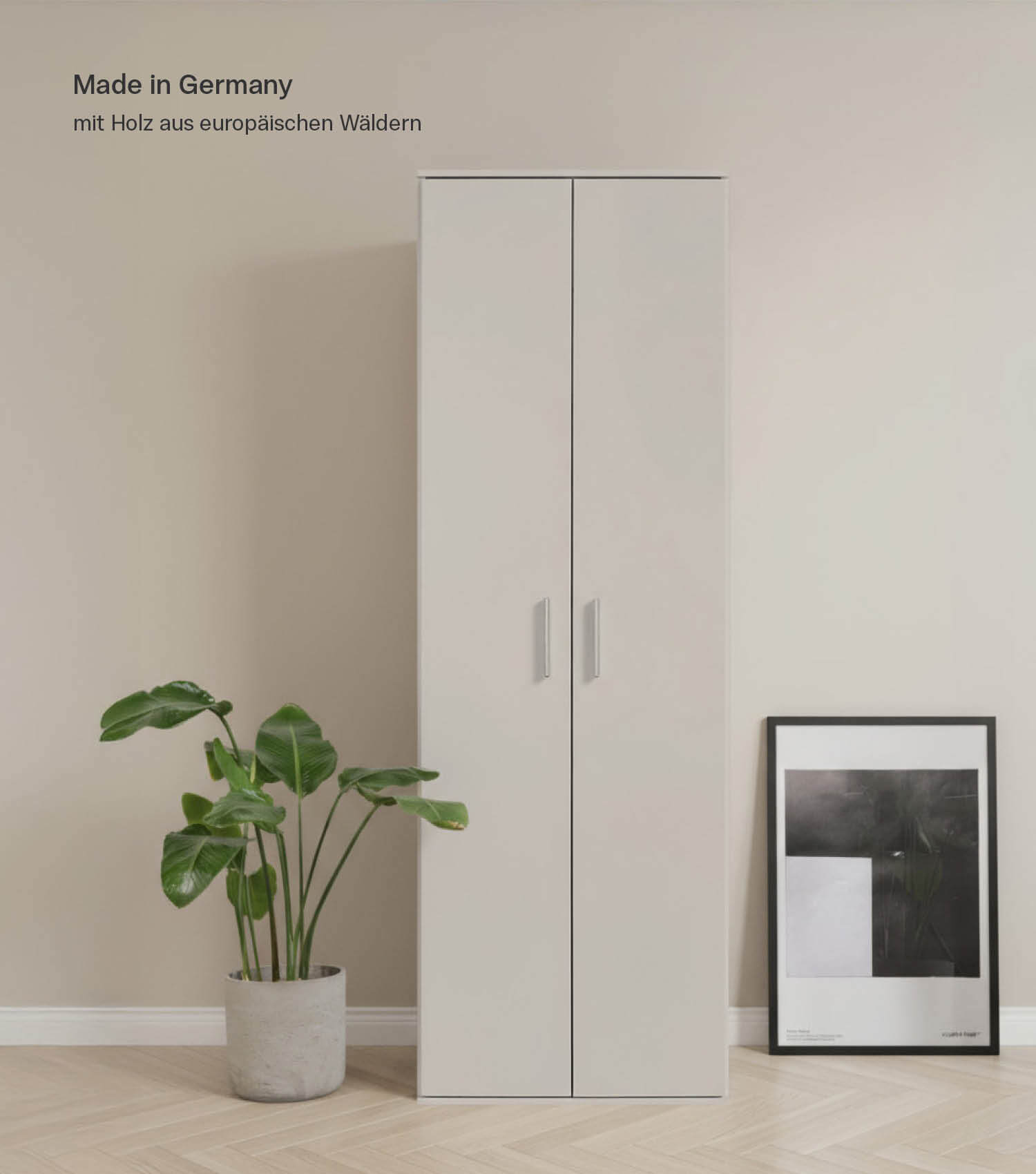 Besenschrank schmal Putzschrank Schrank Allzweckschrank Flurschrank Küchenschrank