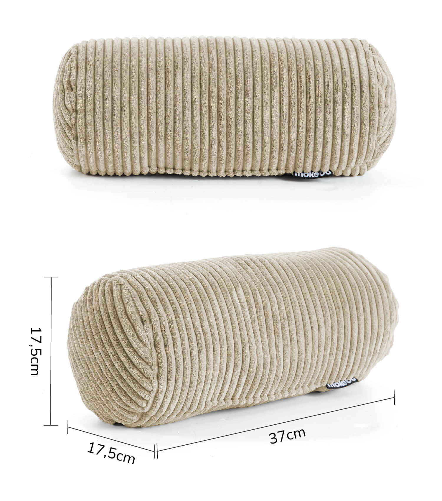 Nackenkissen Nackenrolle Kissenrolle Lesekissen Knierolle Rückenkissen