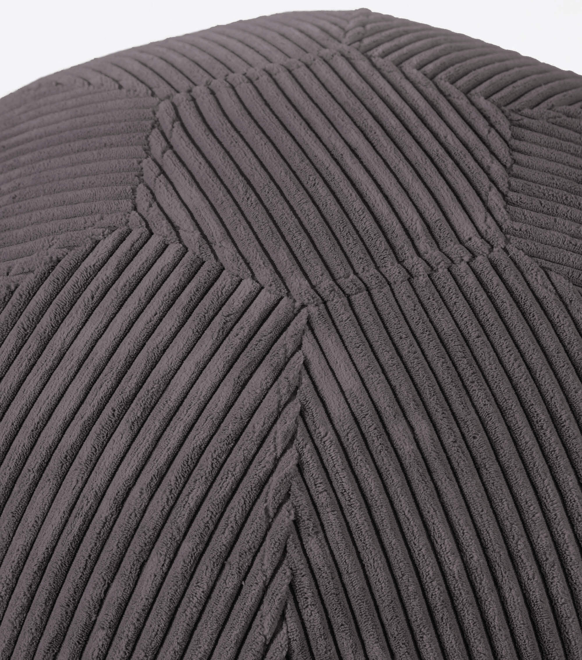 Stoff Sitzball ergonomisch 'Der Sportliche' Gymnastikball & Hocker Grau