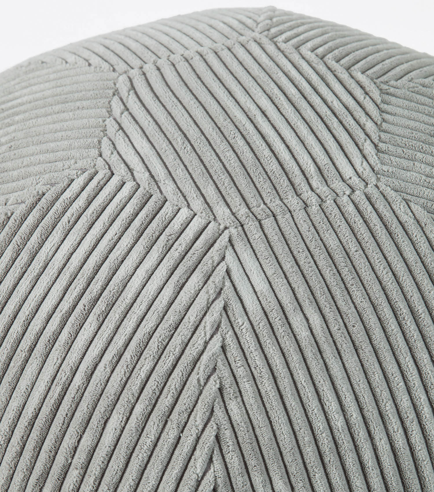 Stoff Sitzball ergonomisch 'Der Sportliche' Gymnastikball & Hocker Grau