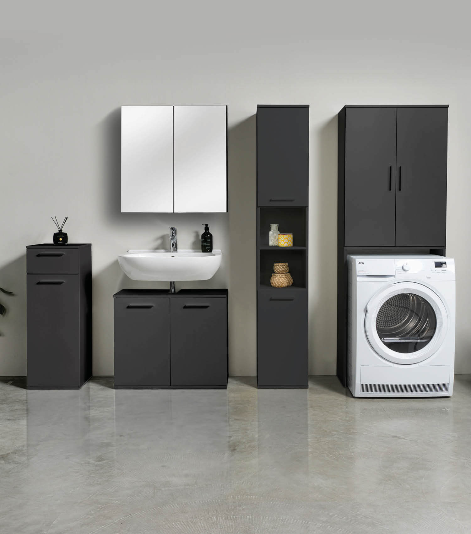 Waschmaschinenschrank Überbauschrank Toilettenregal Badregal Überbau