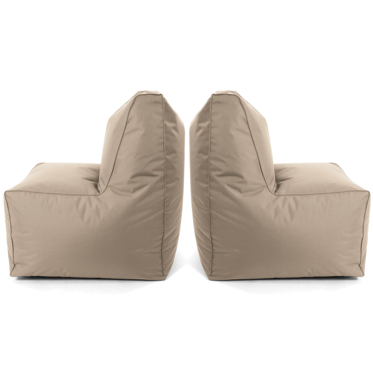 Sitzsack-Sessel Innovation 'Der Ruhepol' mit Hocker oder als Bean Bag