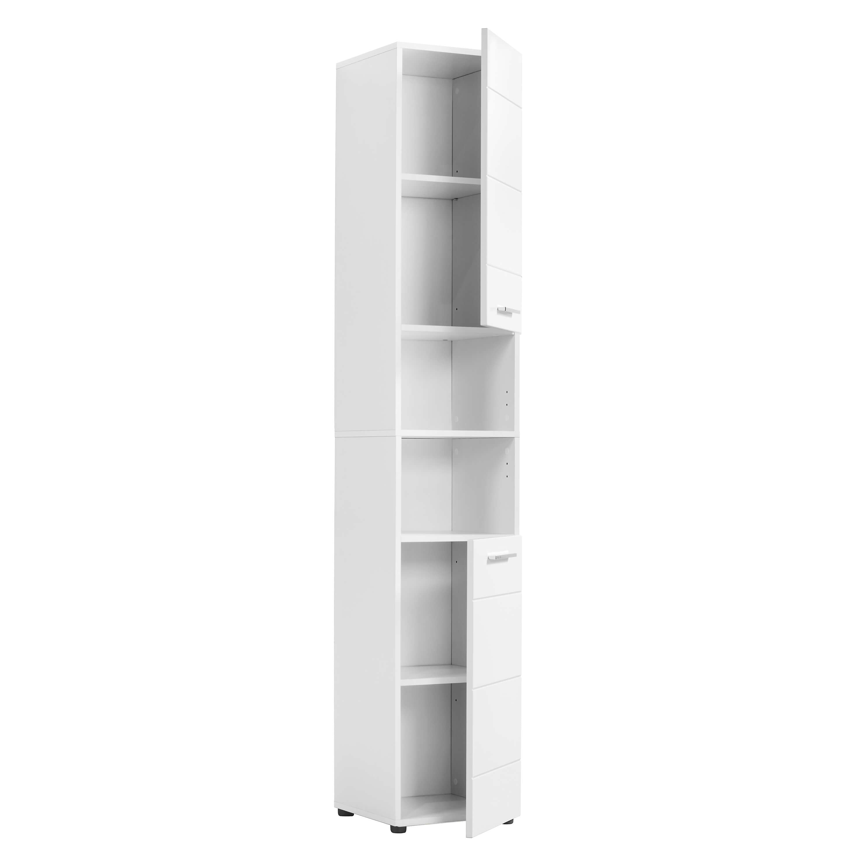 Bad-Hochschrank Badezimmerschrank Badschrank Badezimmerregal Schrank