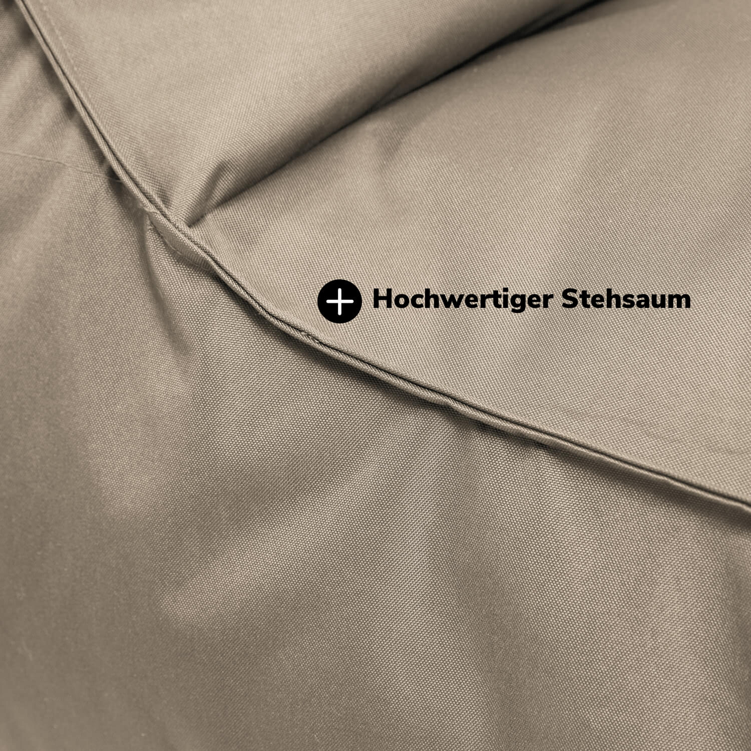 Sitzsack-Sessel Innovation 'Der Ruhepol' mit Hocker oder als Bean Bag