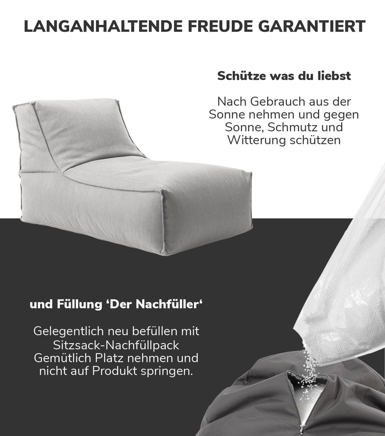 Sitzsack Bodenkissen Relaxliege Bean Bag Liege Sitzbag Sitzkissen