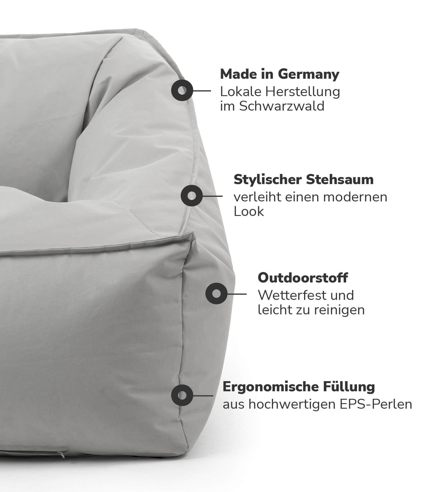 Sitzsack Bodenkissen Relaxliege Bean Bag Liege Sitzbag Sitzkissen