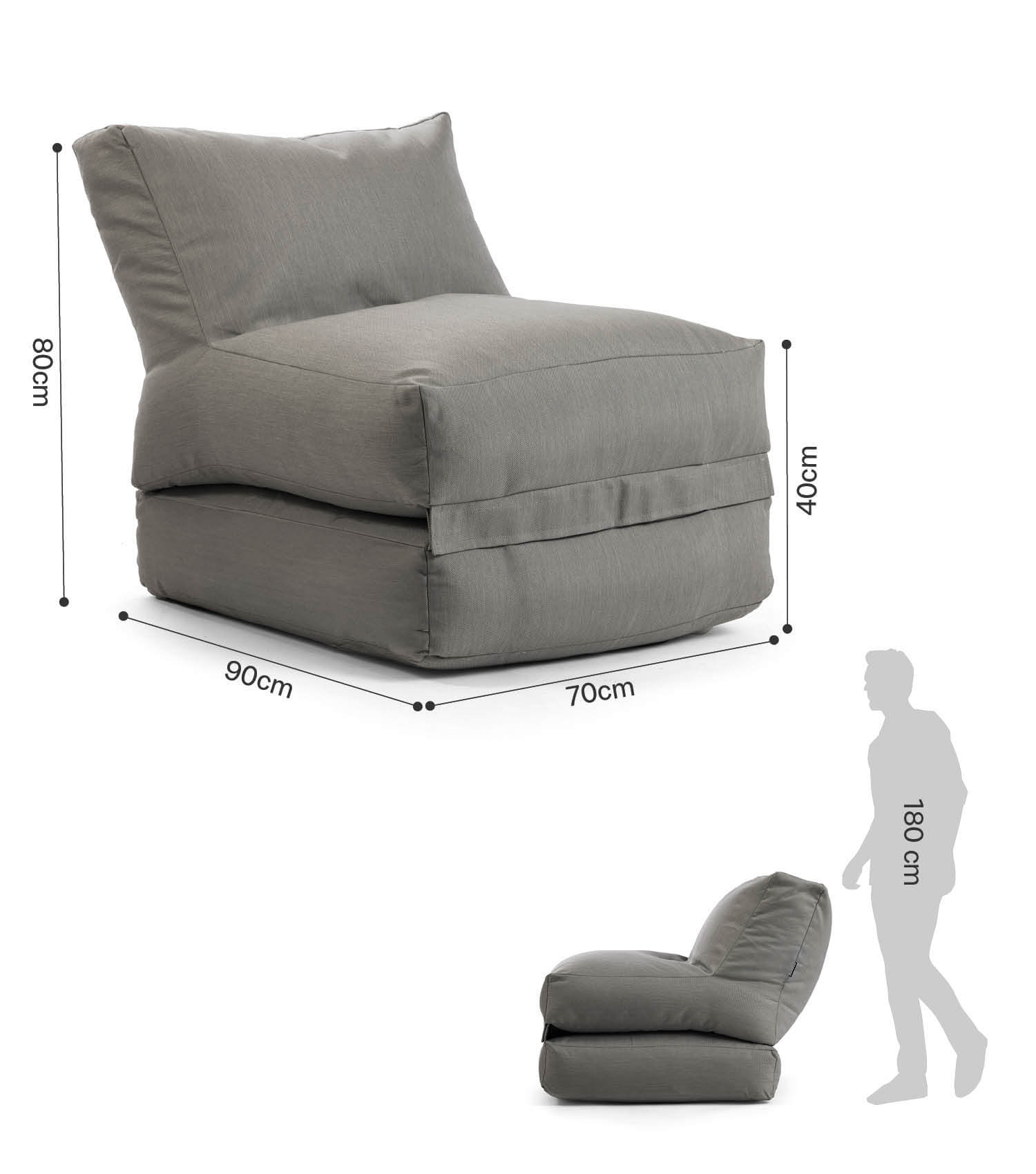 Sitzsack Bodenkissen Relaxliege Bean Bag Liege Sitzbag Sitzkissen