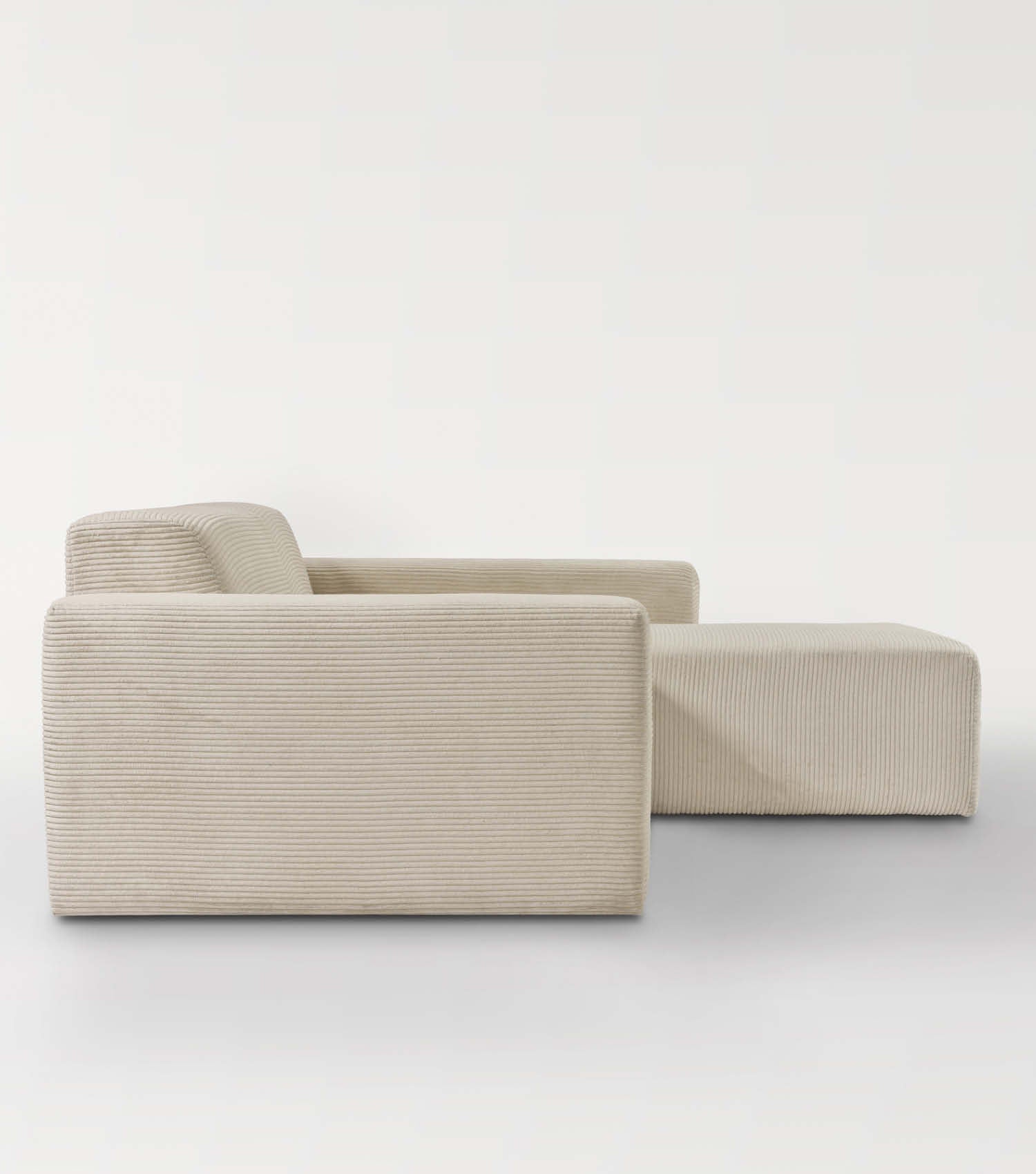 Cord Sofa Sofa Cord Ecksofa Cord Sofa beige Eckcouch 3-Sitzer Sofa