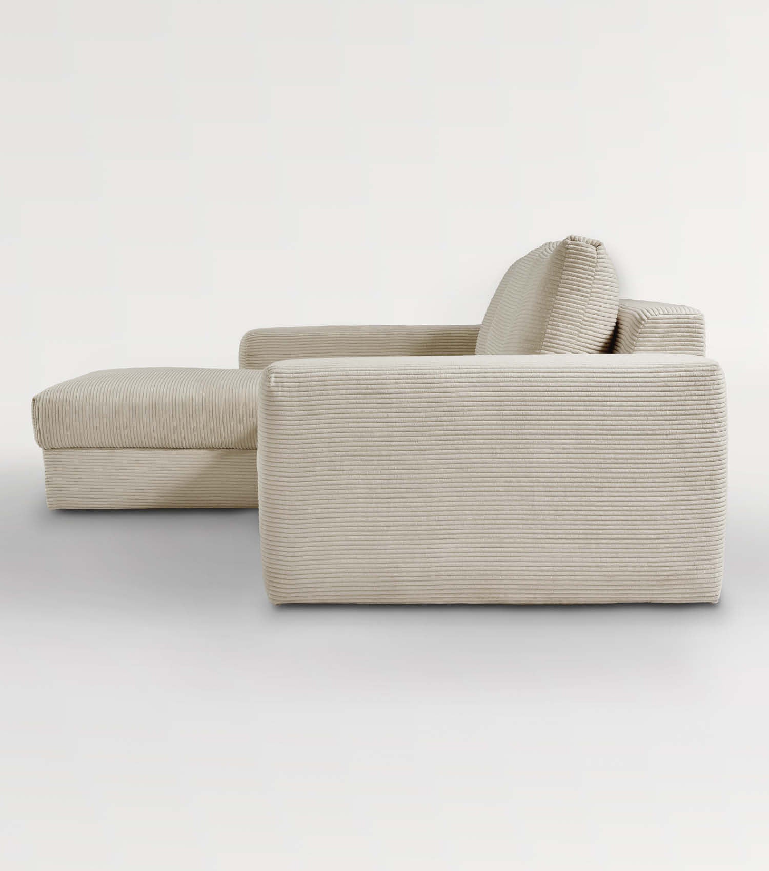 Cord Sofa Sofa Cord Ecksofa Cord Sofa beige Eckcouch 3-Sitzer Sofa