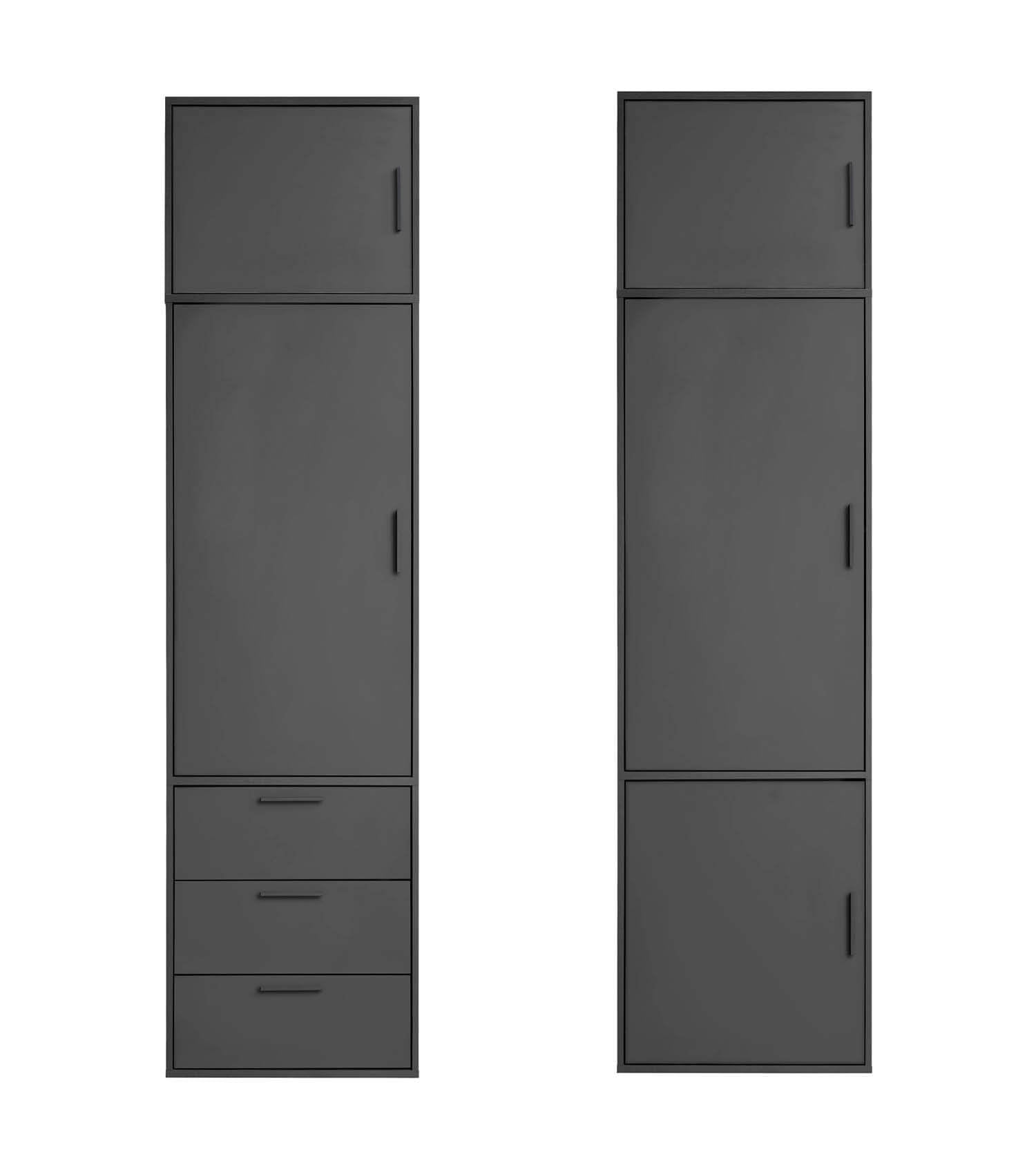 Kleiderschrankaufsatz Schrankaufsatz aufsatzschrank aufsatzregal