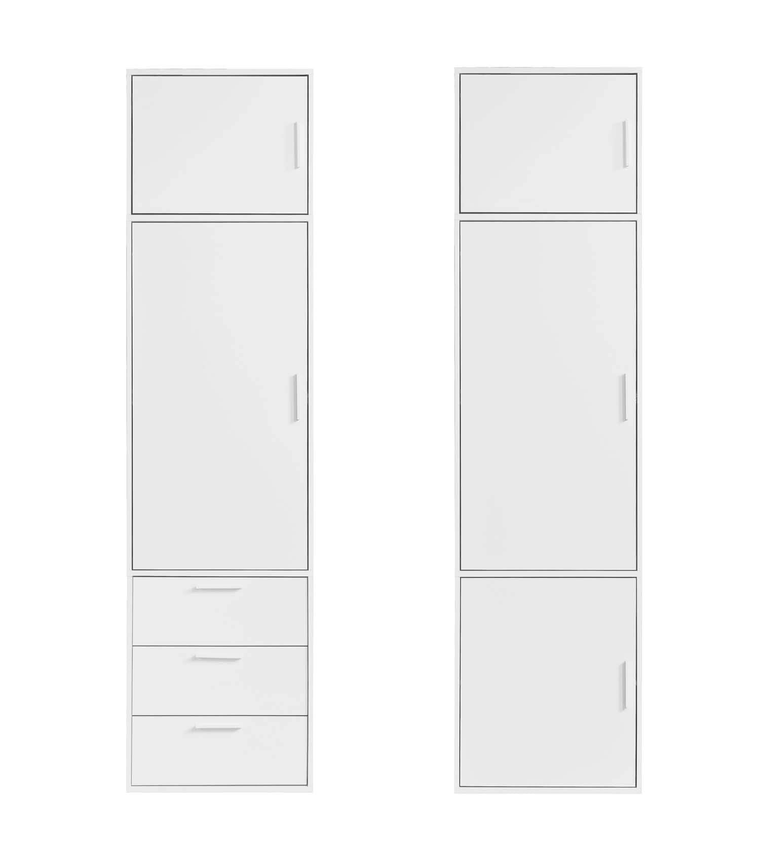 Kleiderschrankaufsatz Schrankaufsatz aufsatzschrank aufsatzregal