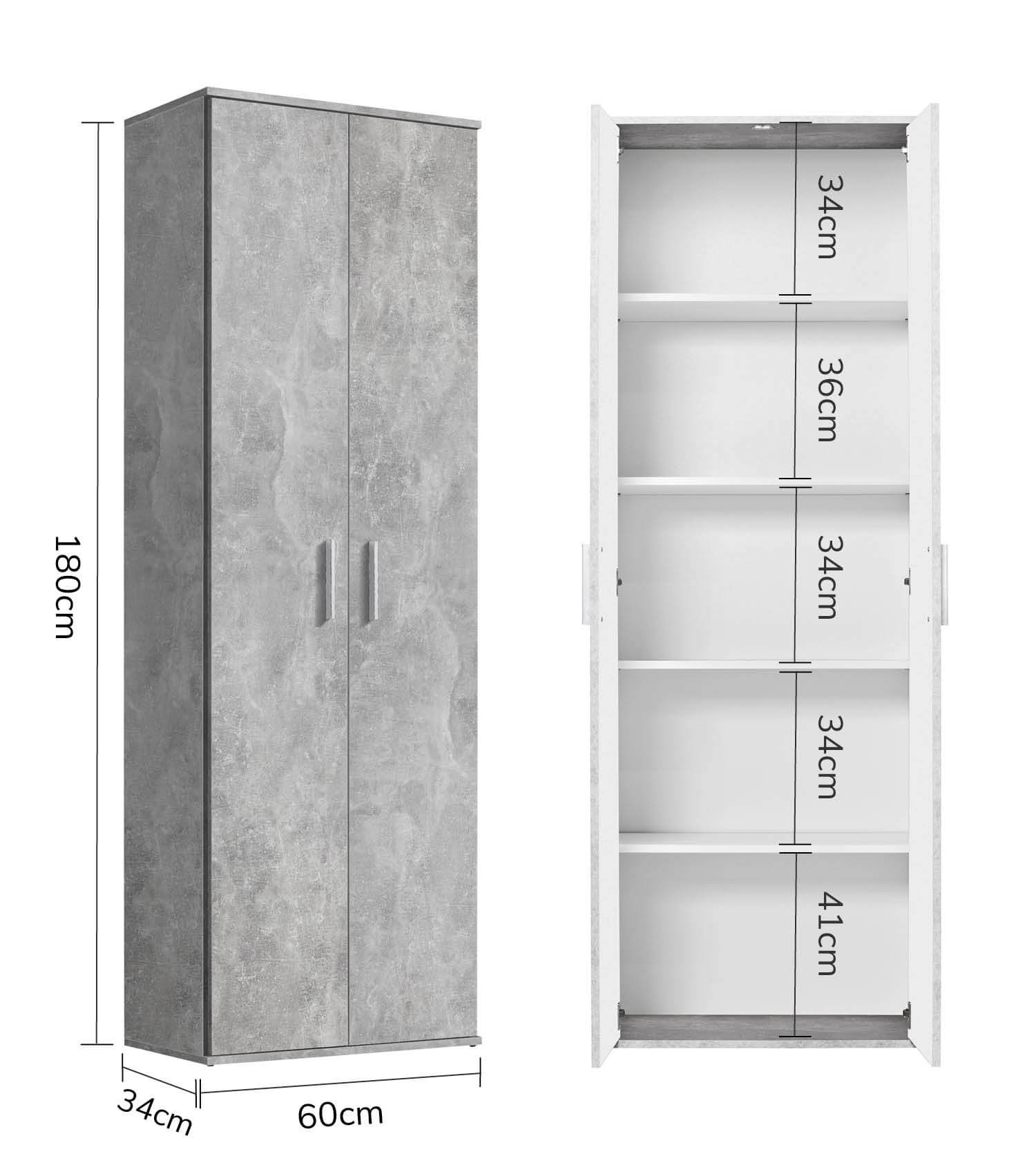 Mehrzweckschrank Aktenschrank Schuhschrank Allzweckschrank Flurschrank