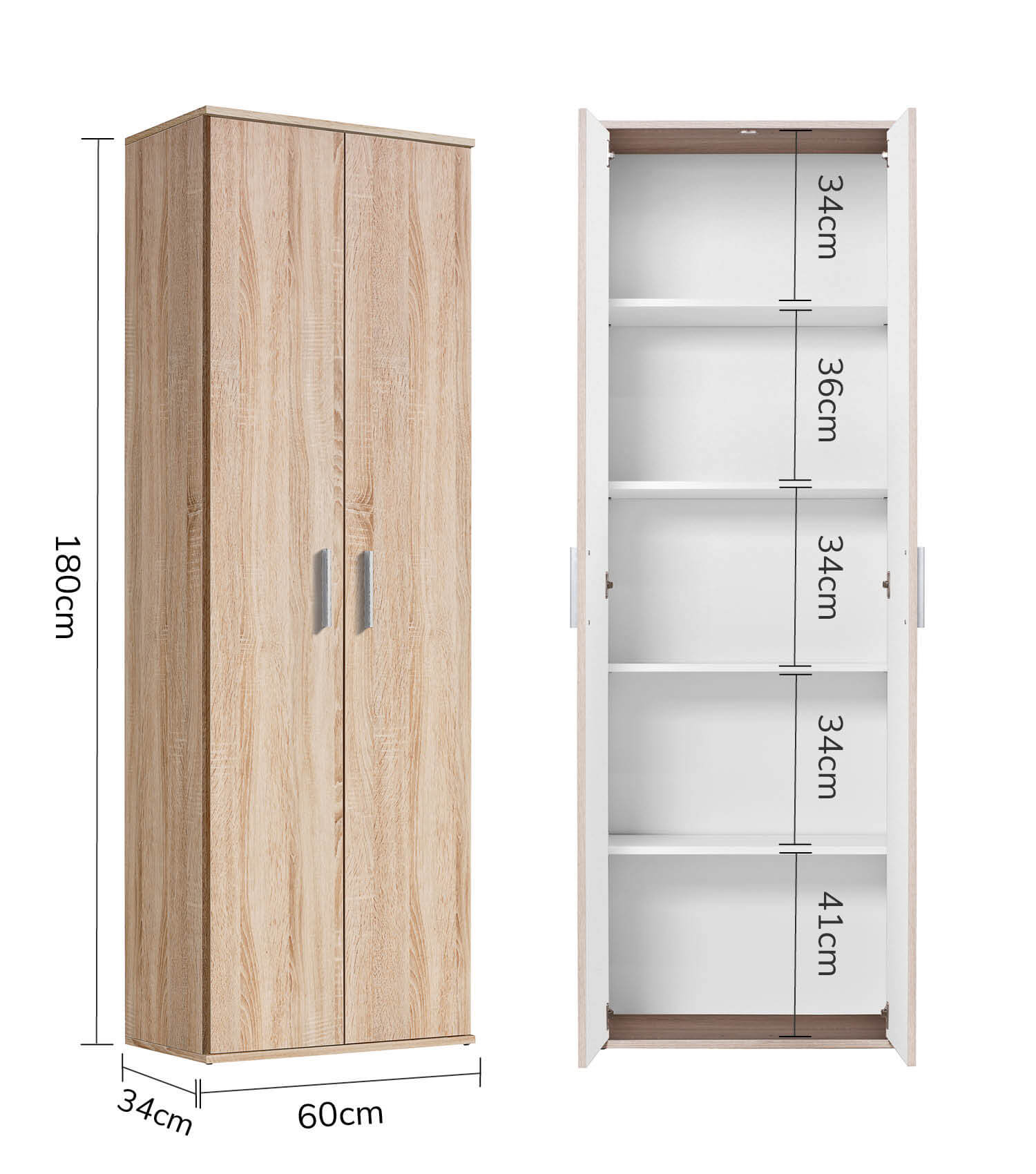 Mehrzweckschrank Aktenschrank Schuhschrank Allzweckschrank Flurschrank