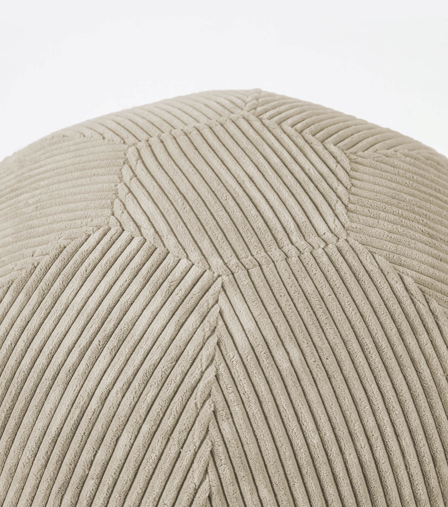 Stoff Sitzball ergonomisch 'Der Sportliche' Gymnastikball & Hocker Grau