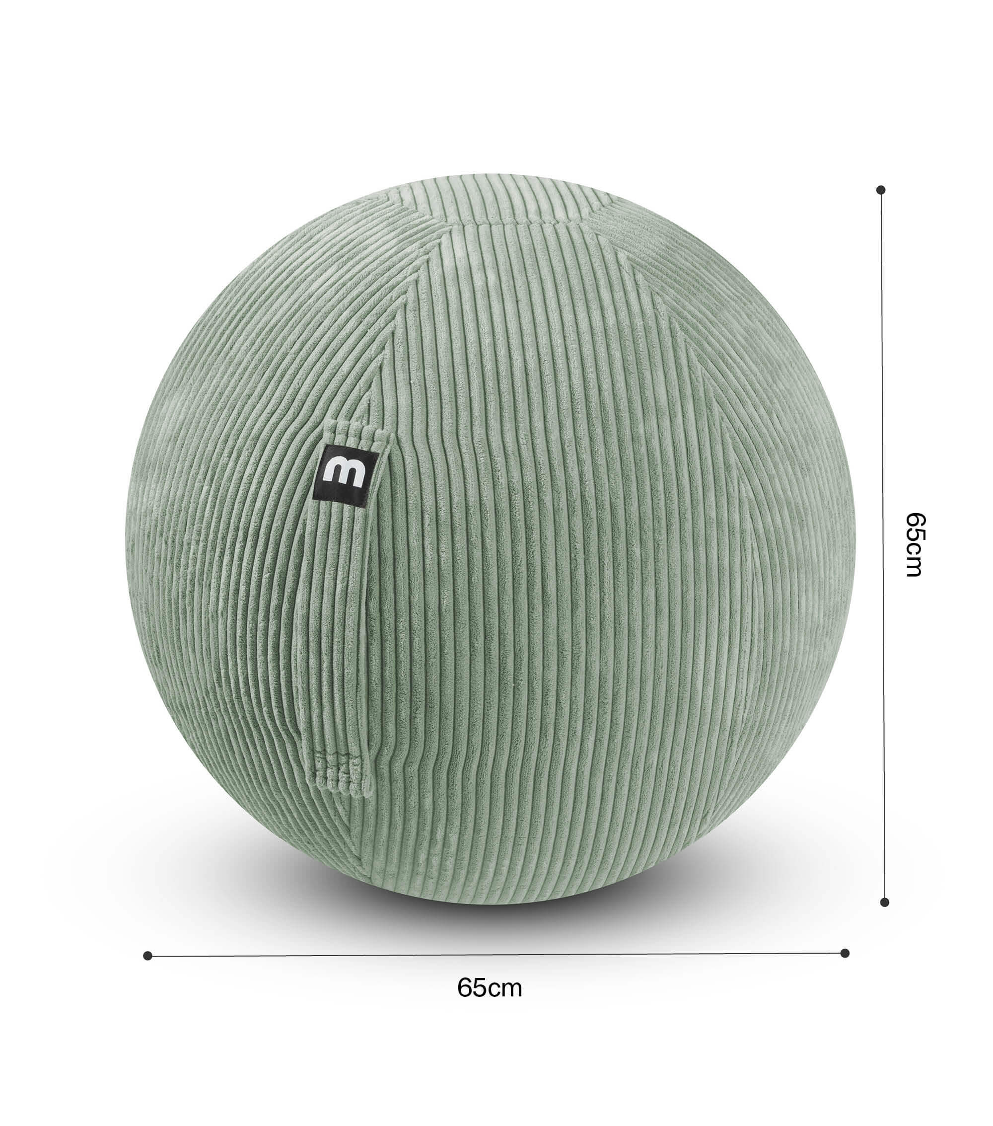 Stoff Sitzball Büro ergonomisch Gymnastikball Pezziball Bürostuhl