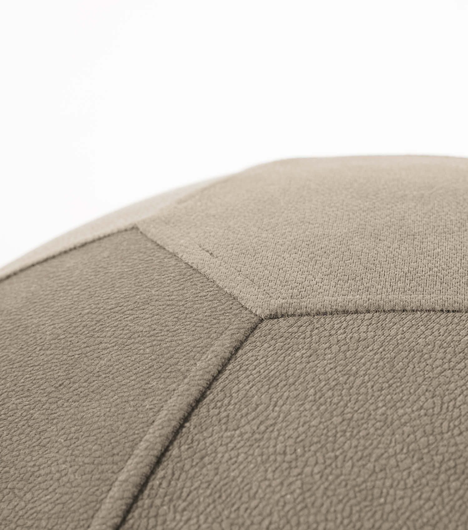Stoff Sitzball ergonomisch 'Der Sportliche' Gymnastikball & Hocker Grau
