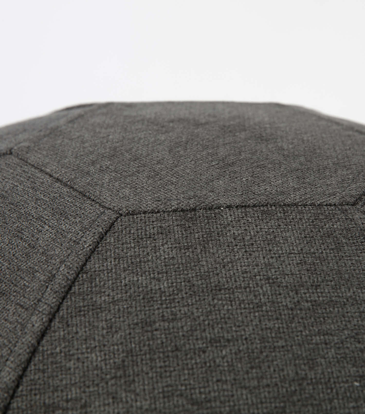 Stoff Sitzball ergonomisch 'Der Sportliche' Gymnastikball & Hocker Grau