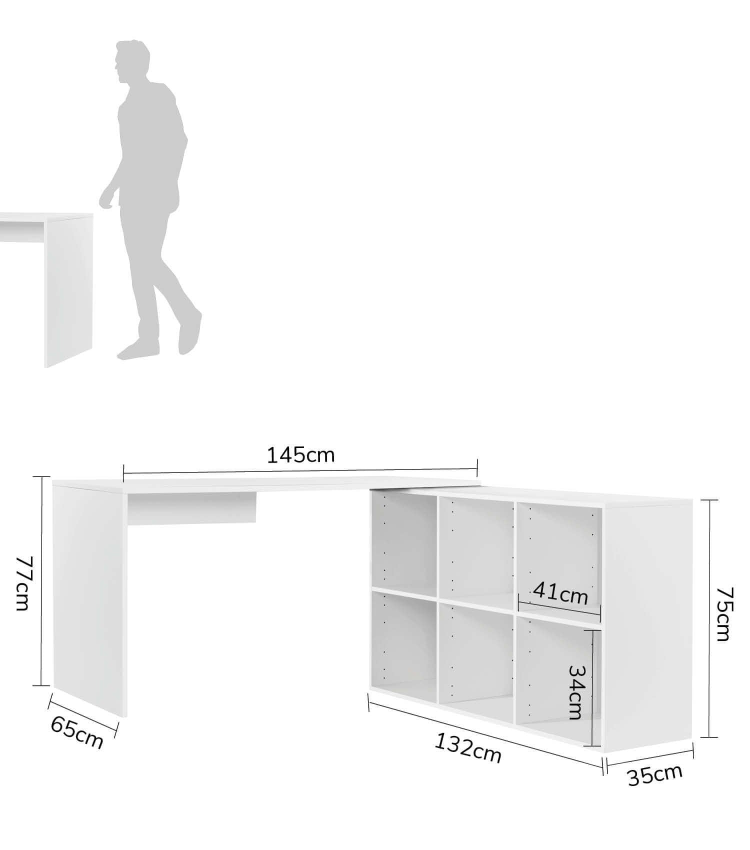 Schreibtisch Eckschreibtisch Computertisch Kinderschreibtisch PC Tisch