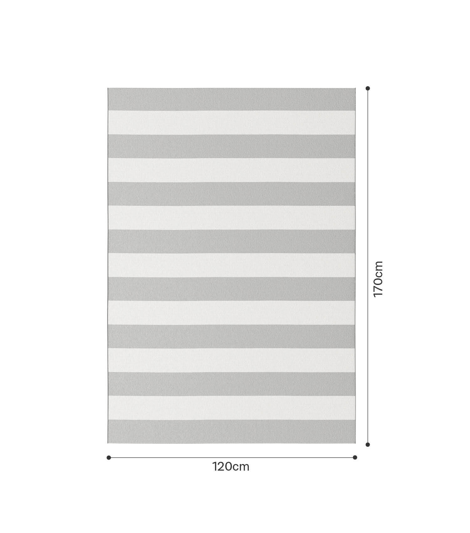 Wetterfester Outdoor Teppich Läufer oder Wohnzimmerteppich
