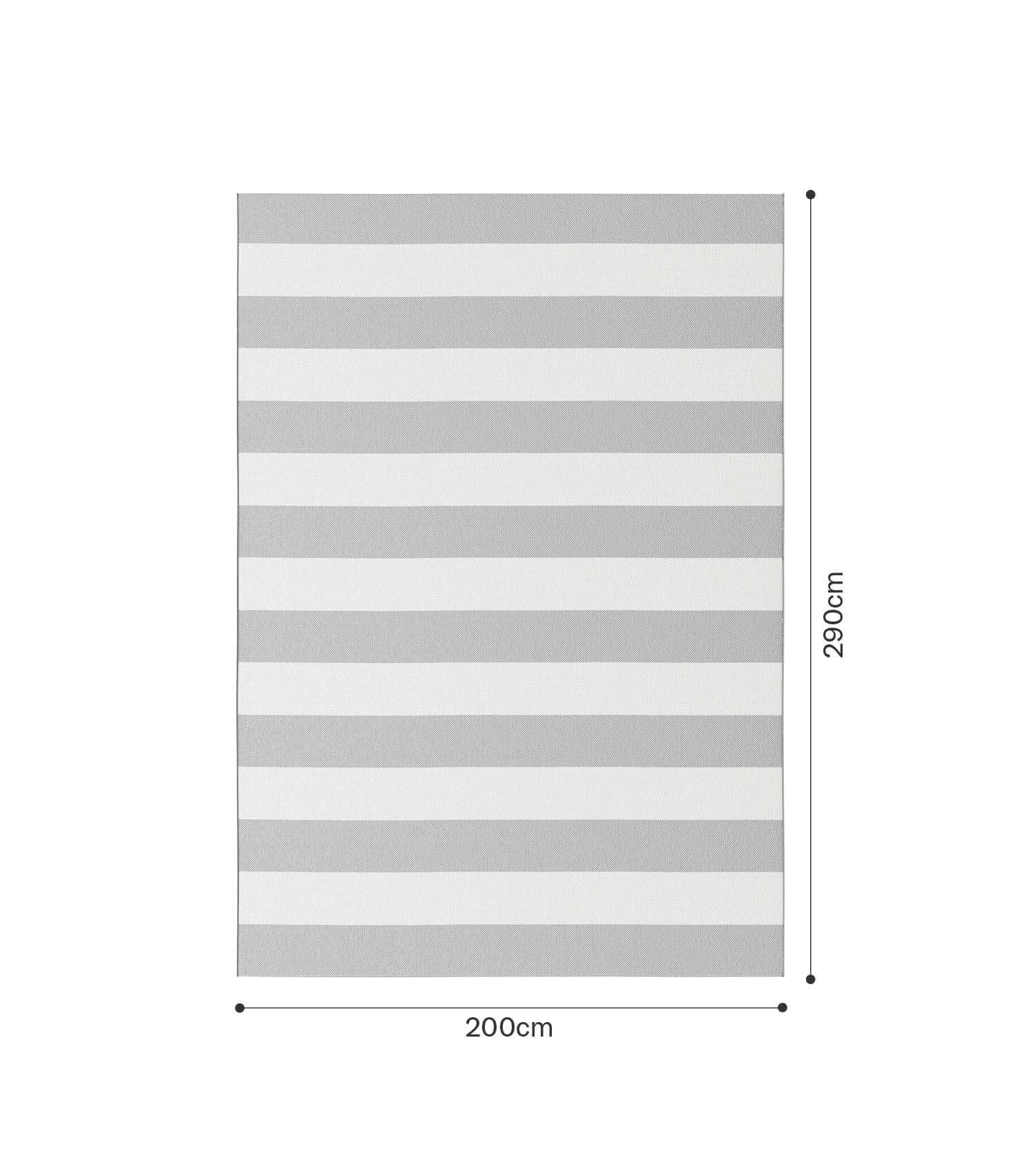 Wetterfester Outdoor Teppich Läufer oder Wohnzimmerteppich
