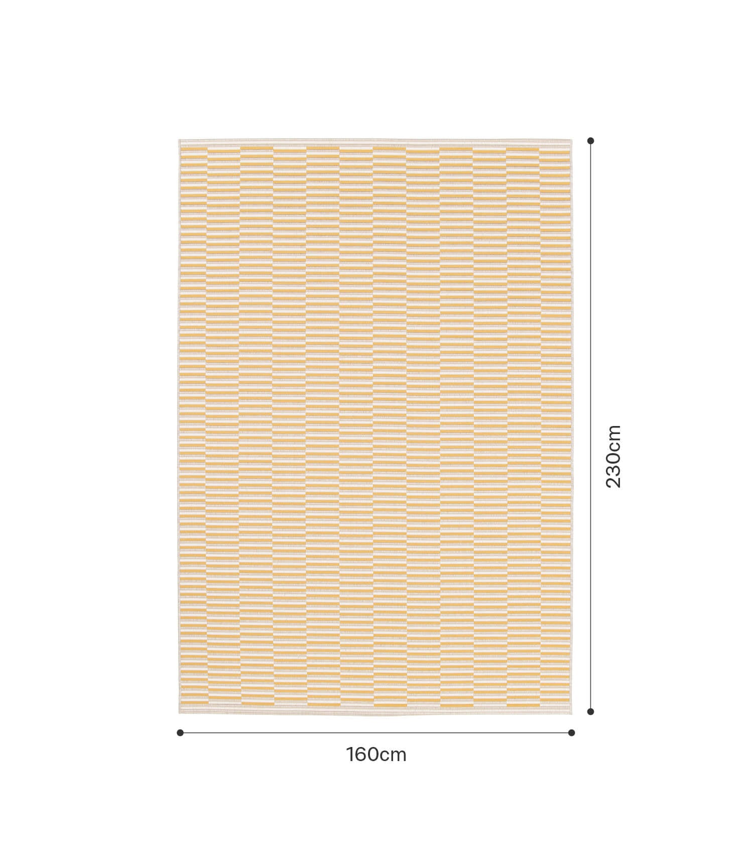 Wetterfester Outdoor Teppich Läufer oder Wohnzimmerteppich