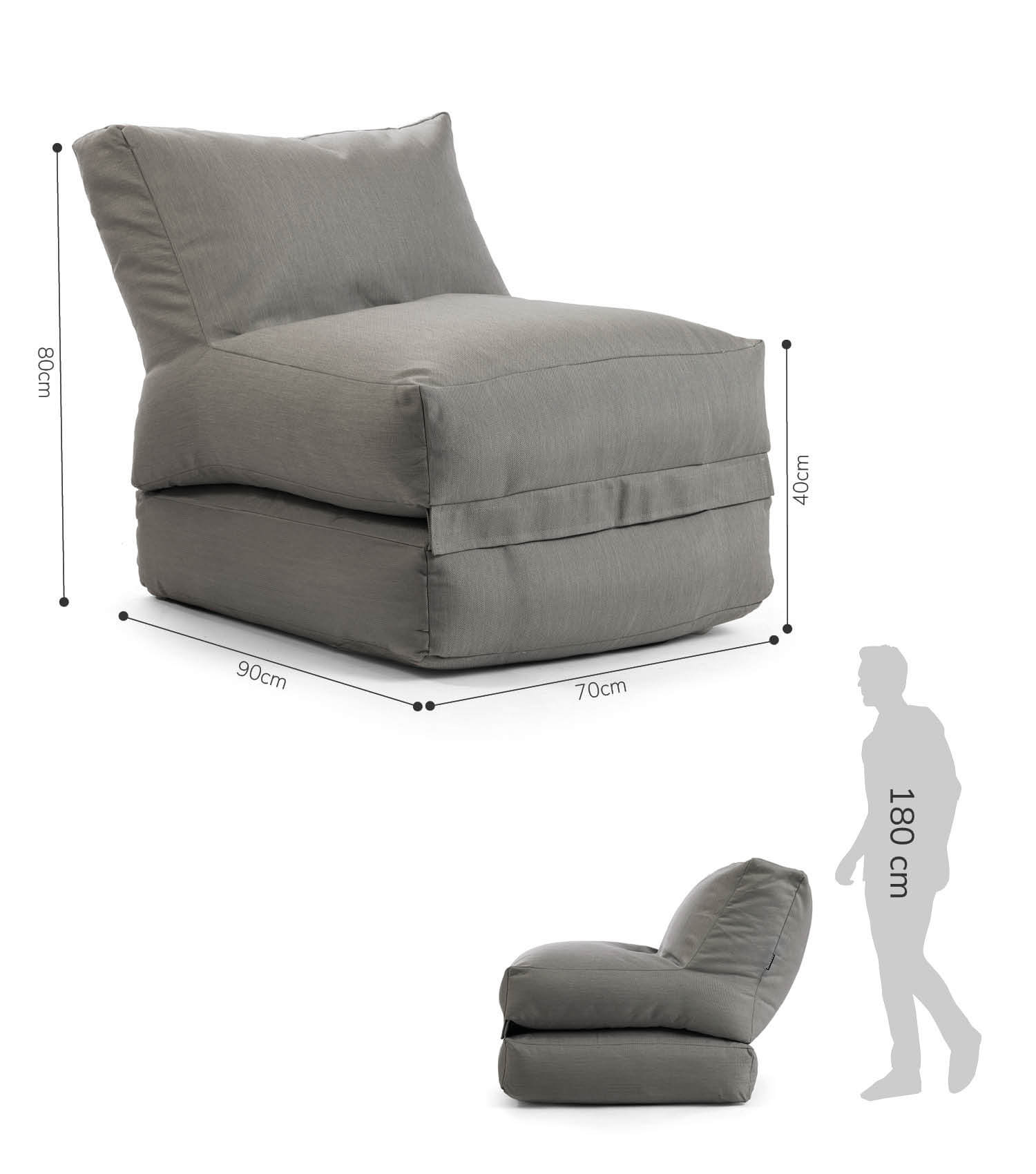 Sitzsack Bodenkissen Relaxliege Bean Bag Liege Sitzbag Sitzkissen