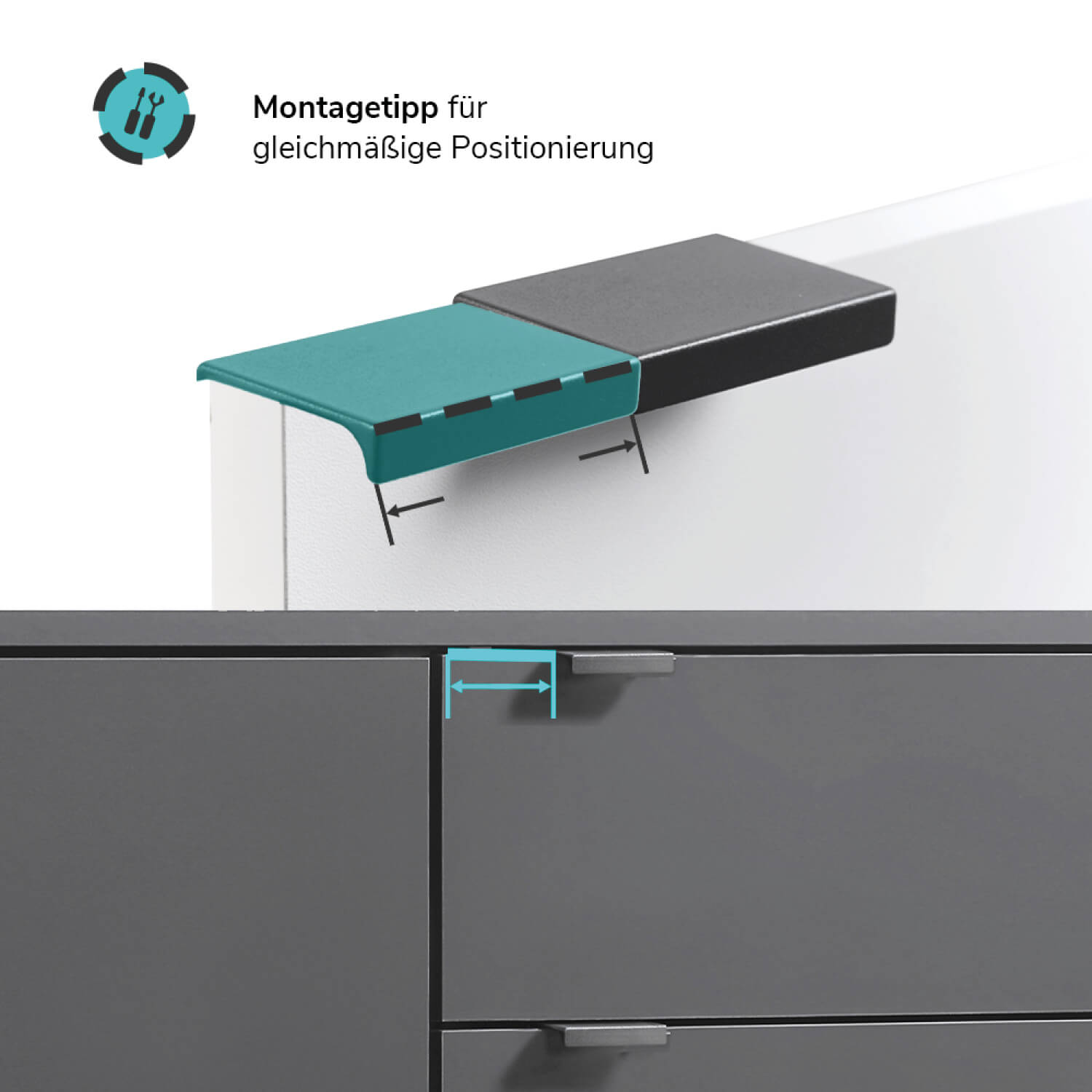 Sideboard 'Die Elegante' auch als große Kommode