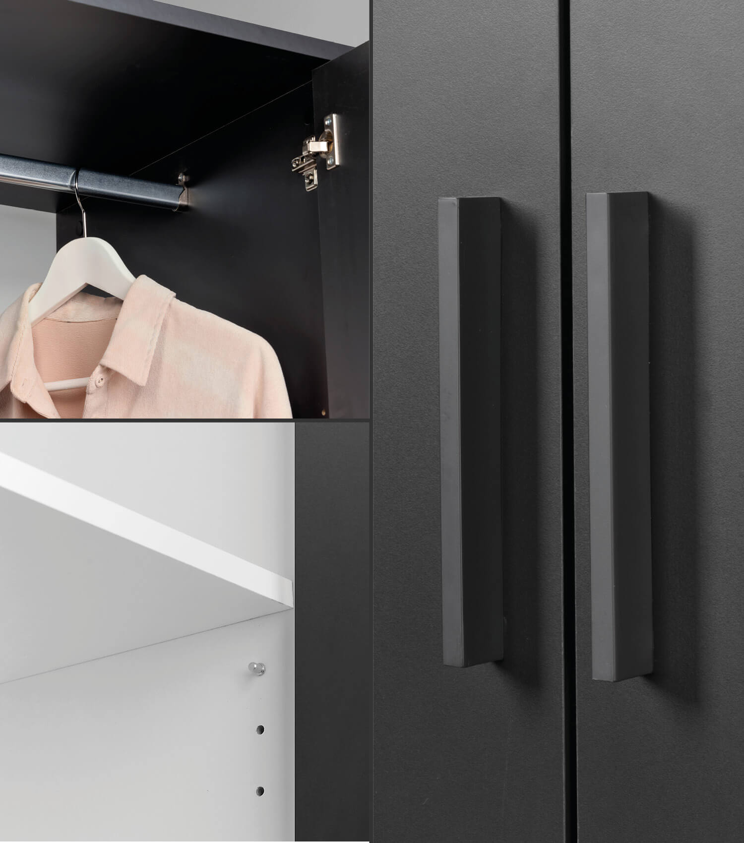 Kleiderschrank Garderobenschrank Schlafzimmerschrank Flurschrank
