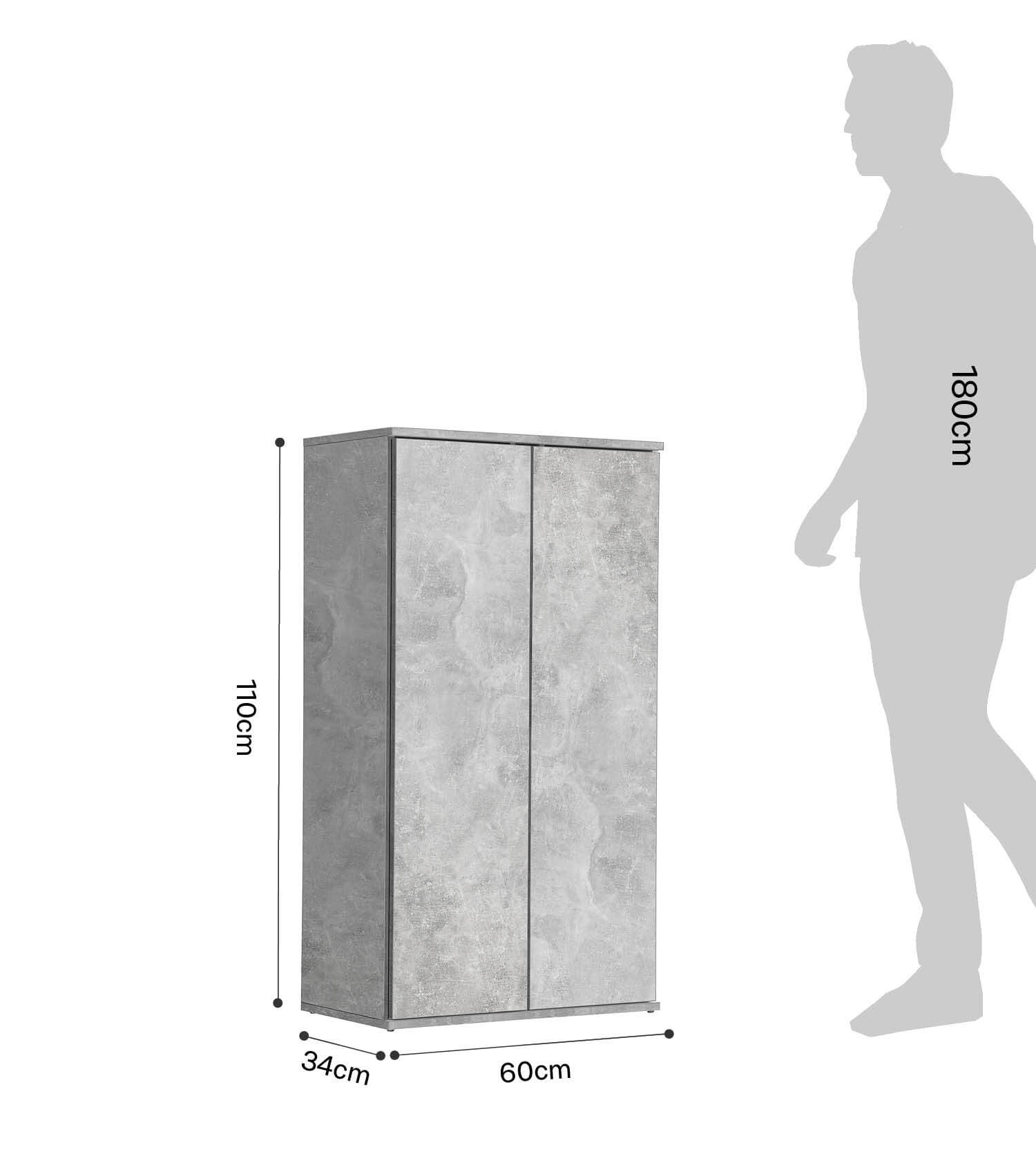 mokebo® 'Der Schlanke' Mehrzweckschrank Aktenschrank Made in DE