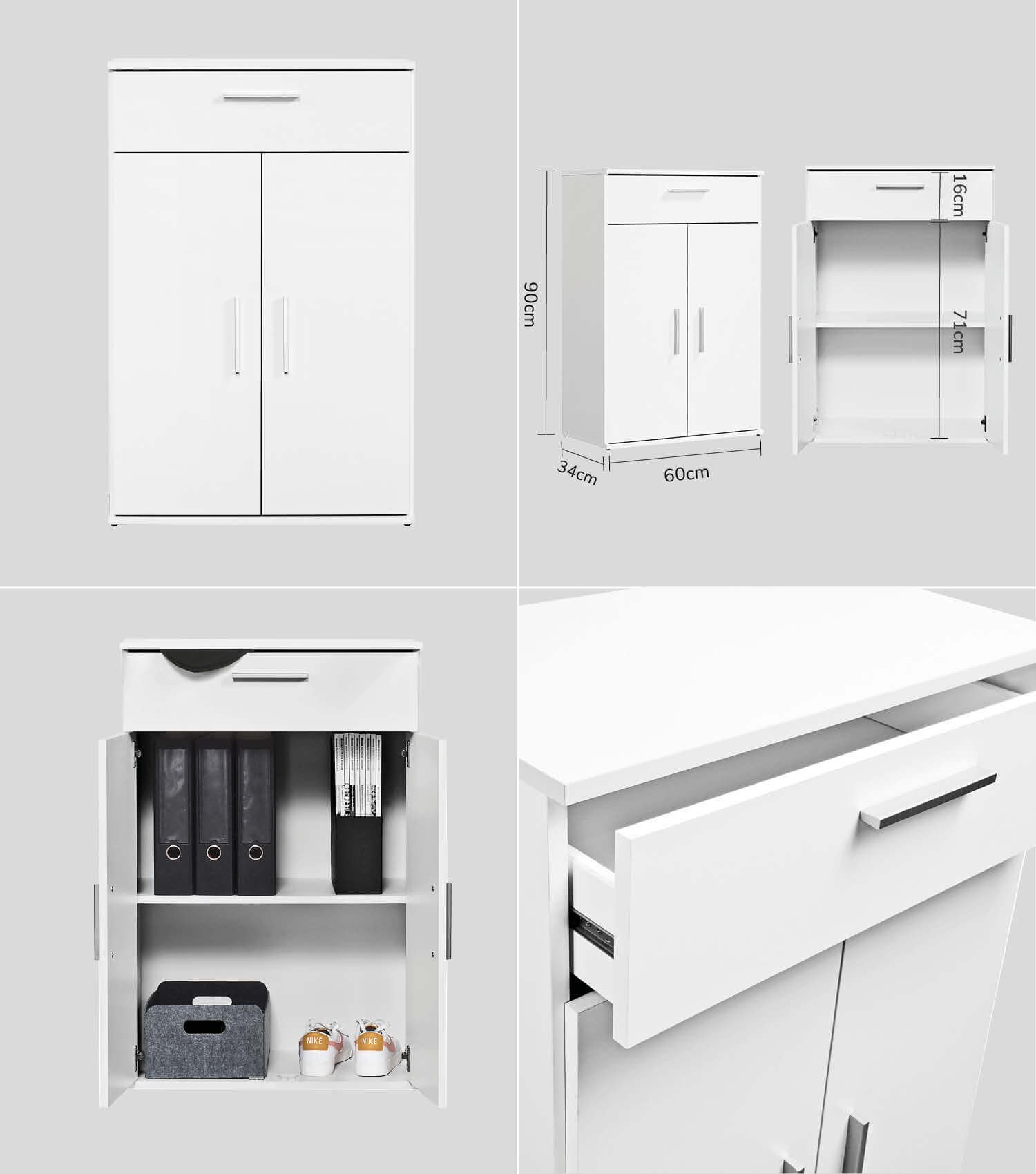 Mehrzweckschrank Set Schrankwand Büroschränke Mehrzweckschränke Kommode