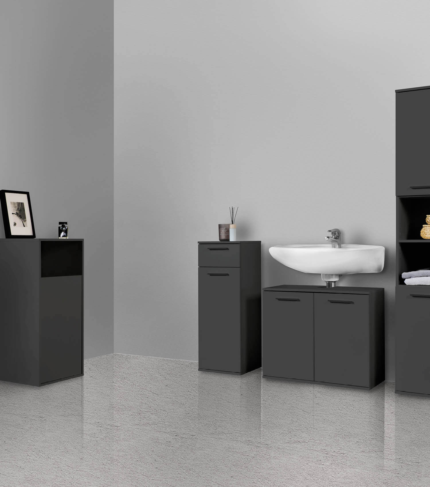 Wäscheschrank Wäschesammler Wäschekorb Holz Wäschetrenner Wäschebox