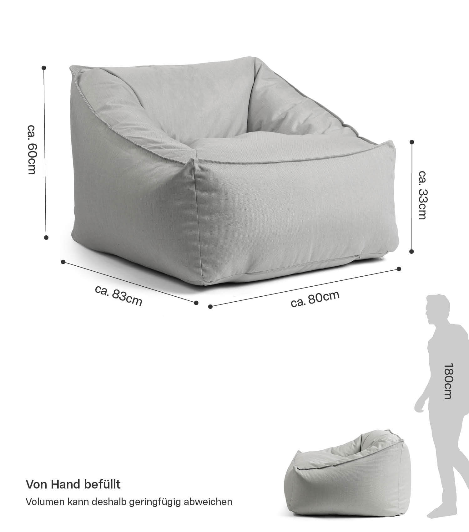 Sitzsack Bodenkissen Relaxliege Bean Bag Liege Sitzbag Sitzkissen