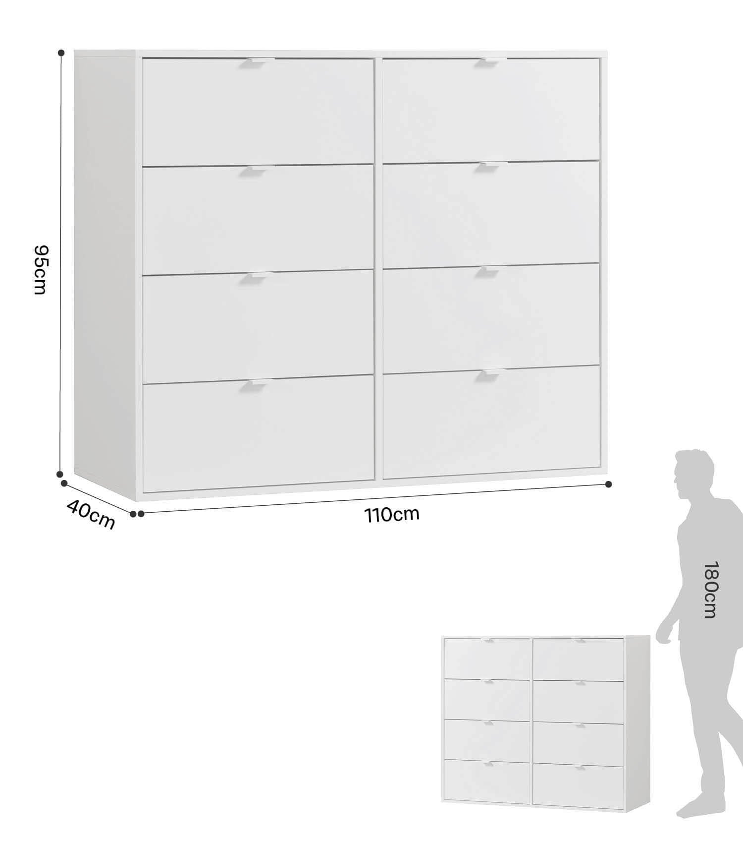 Kommode Schubladenkommode Sideboard Anrichte Nachttisch Highboard