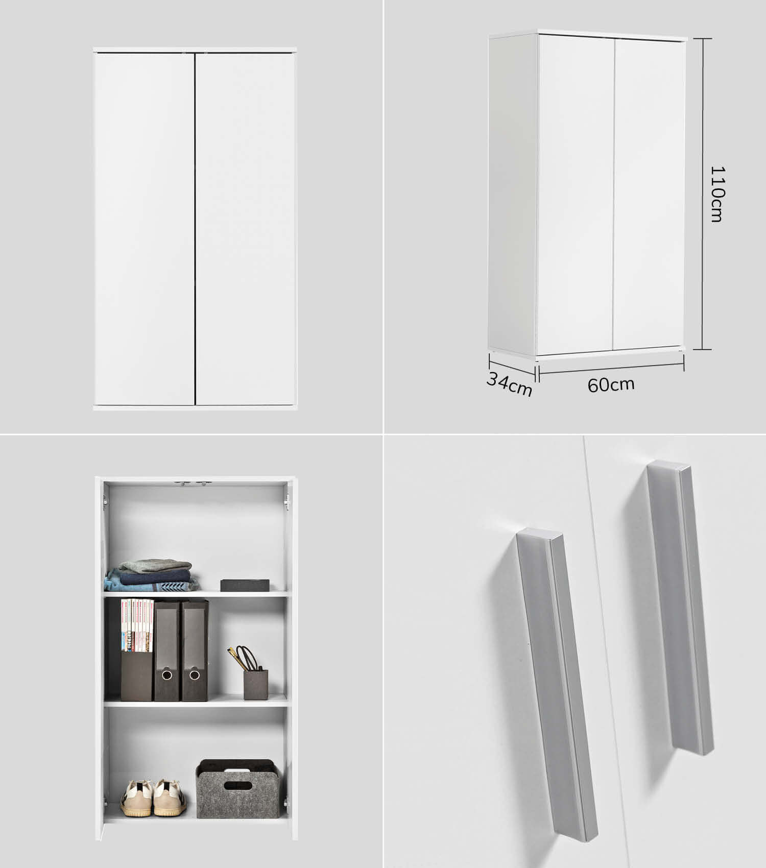 Mehrzweckschrank Set Schrankwand Büroschränke Mehrzweckschränke Kommode