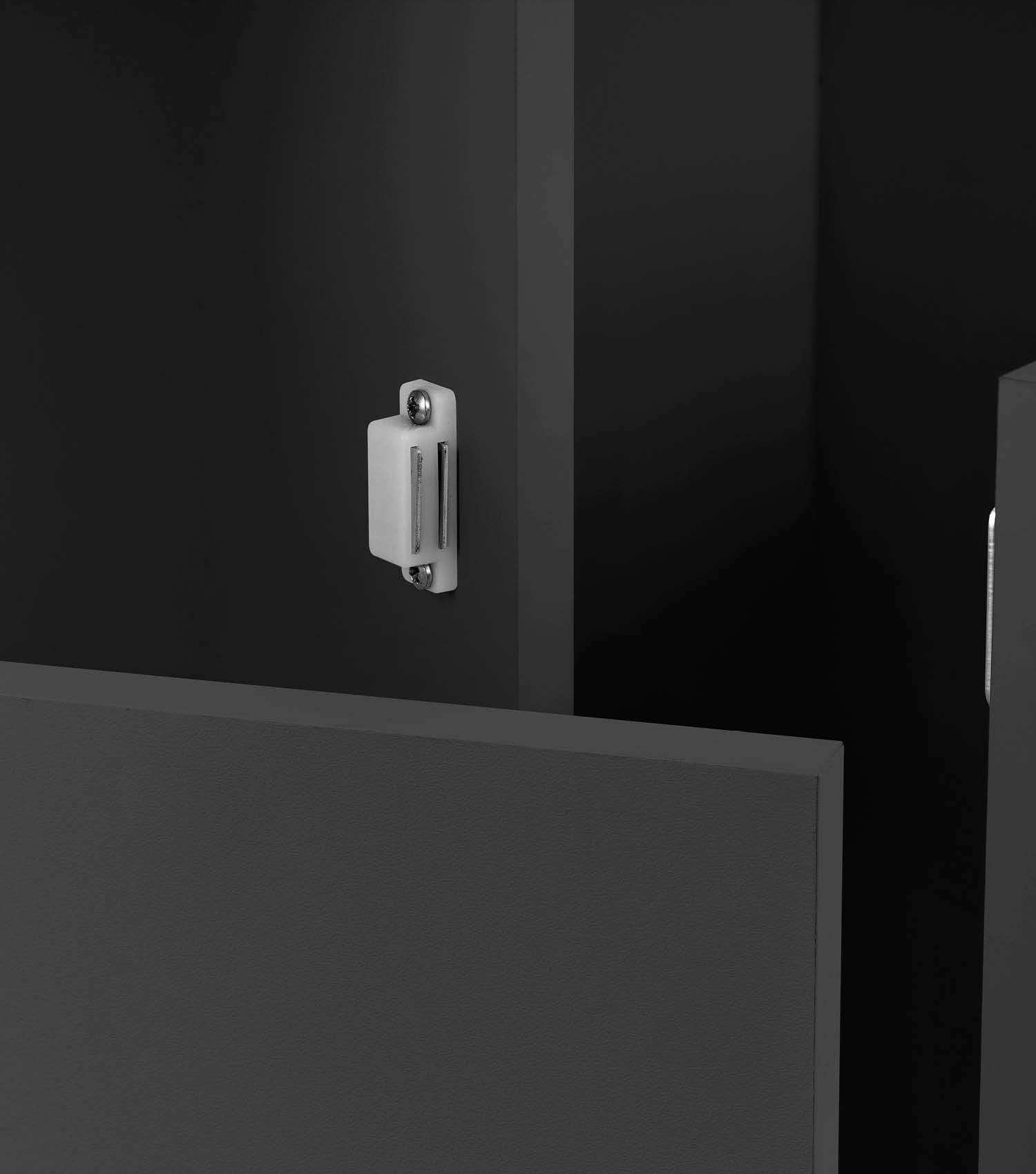 Wäscheschrank Wäschesammler Wäschekorb Holz Wäschetrenner Wäschebox