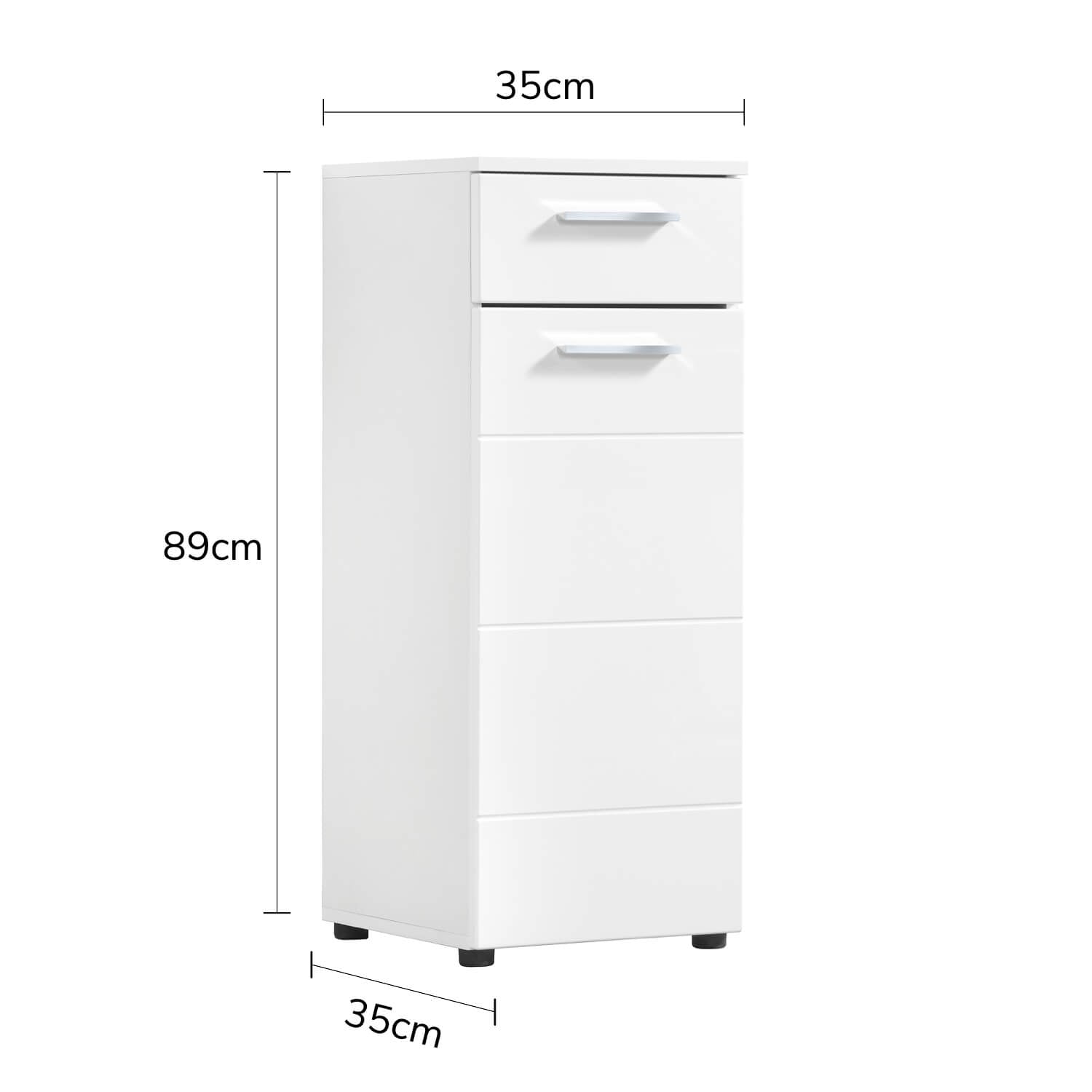 Bad-Beistellschrank Badschrank Badezimmerschrank Beistellschrank Badregal