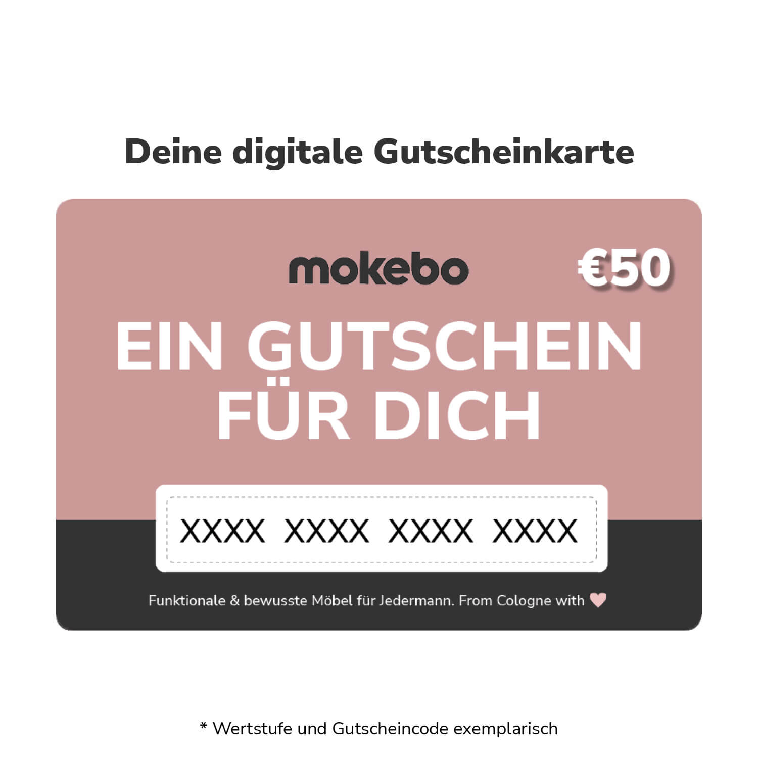 Deine digitale Geschenkkarte