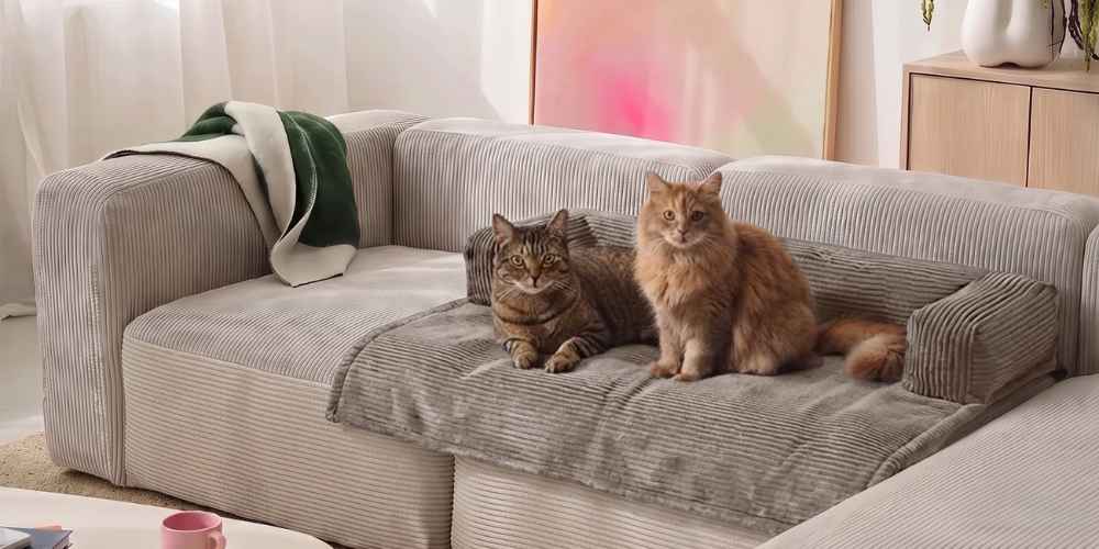 5 Tipps um dein Sofa vor Hundehaaren & Kratzern zu schützen