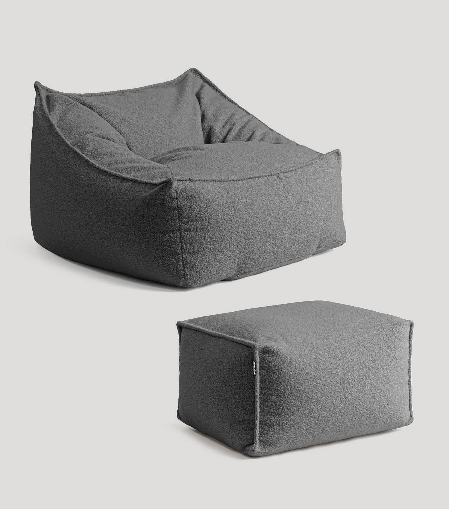 'Snug' Bouclé Sitzsack Armlehnensessel Lesesessel#sku_BB8.2Felis-007ant