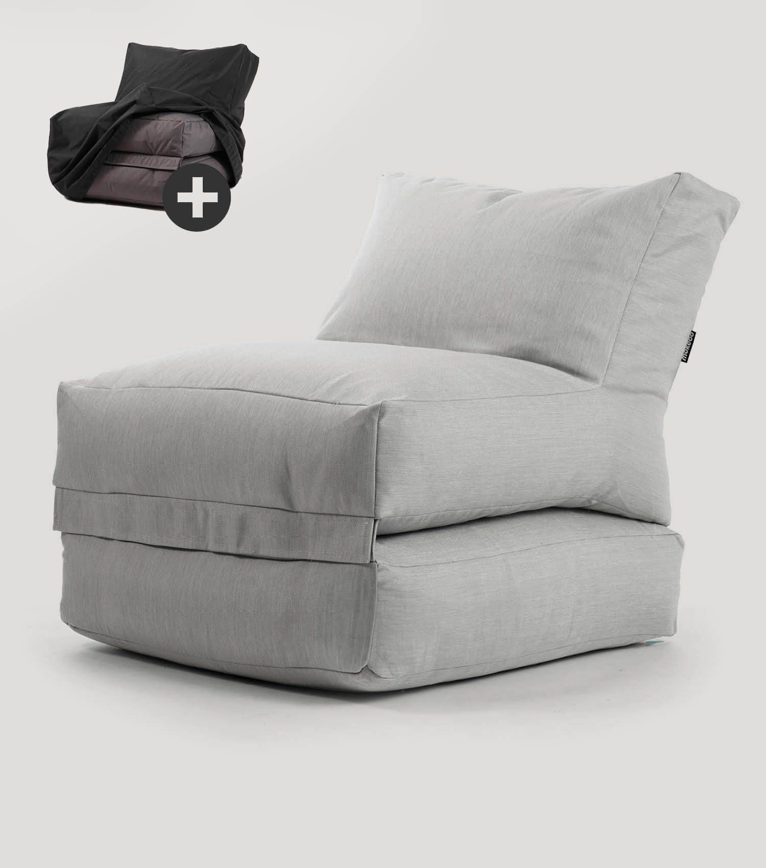 Sitzsack Bodenkissen Relaxliege Bean Bag Liege Sitzbag Sitzkissen#sku_BB9Talea-003gra+SH1