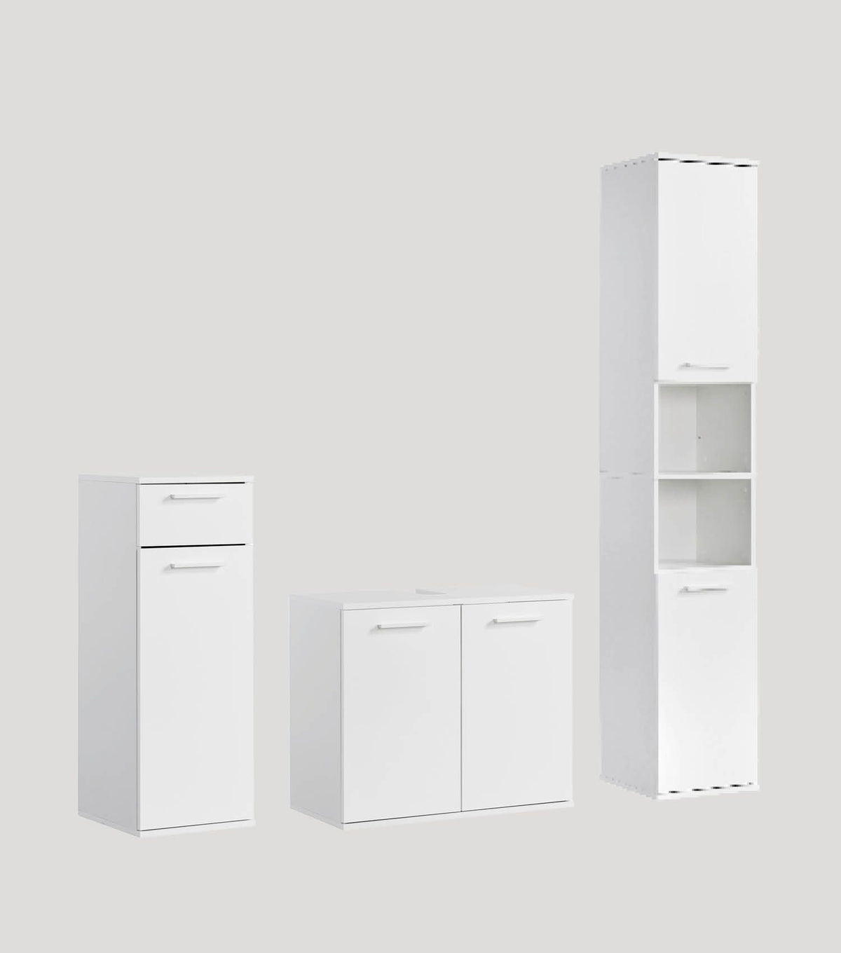 Badmöbel Set Badschrank Set Badschränke Badezimmerschränke Schrank Set#sku_BS6.2-alpw